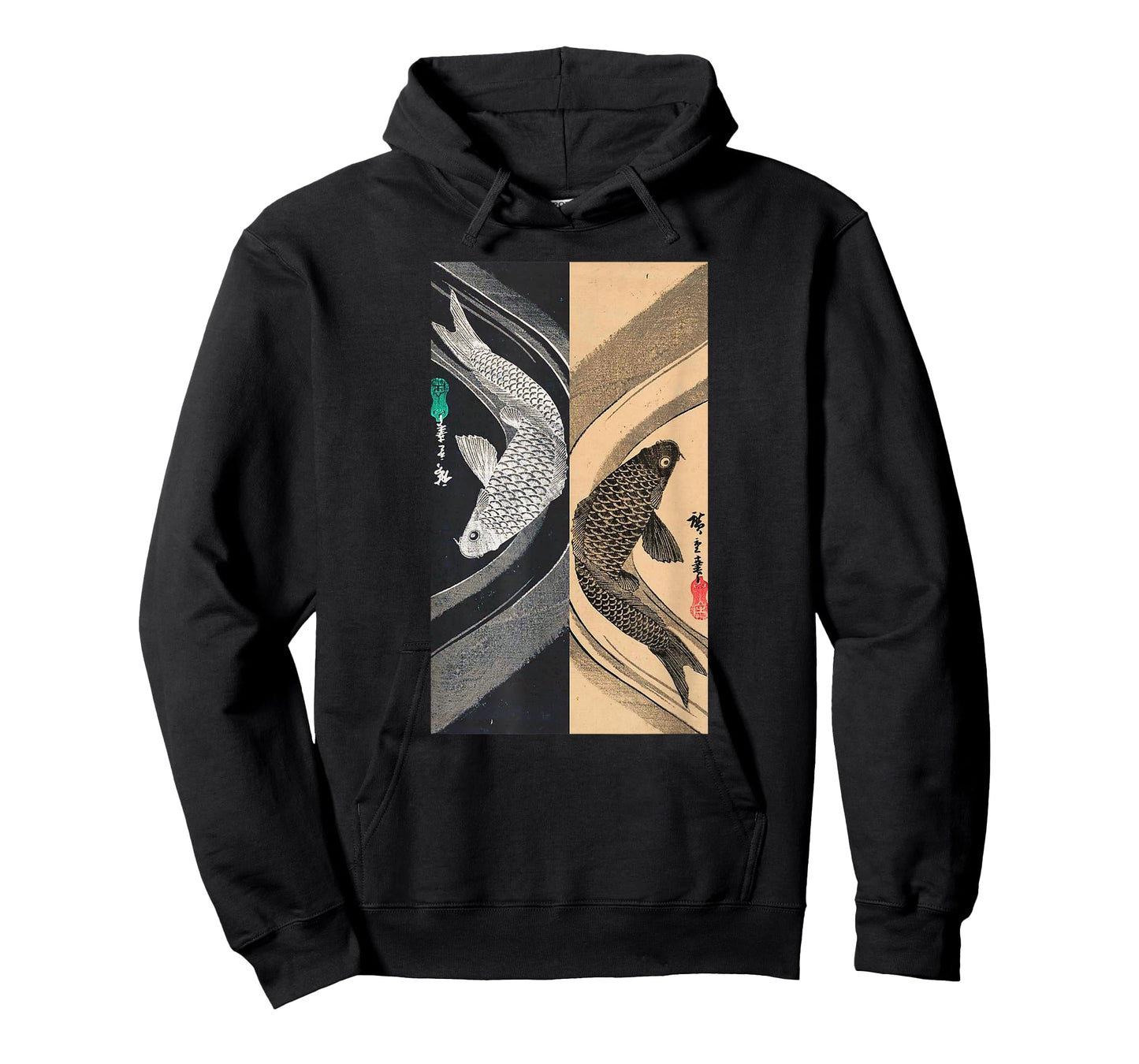 Japanese Art Fish Graphic Design 3 T-Shirt