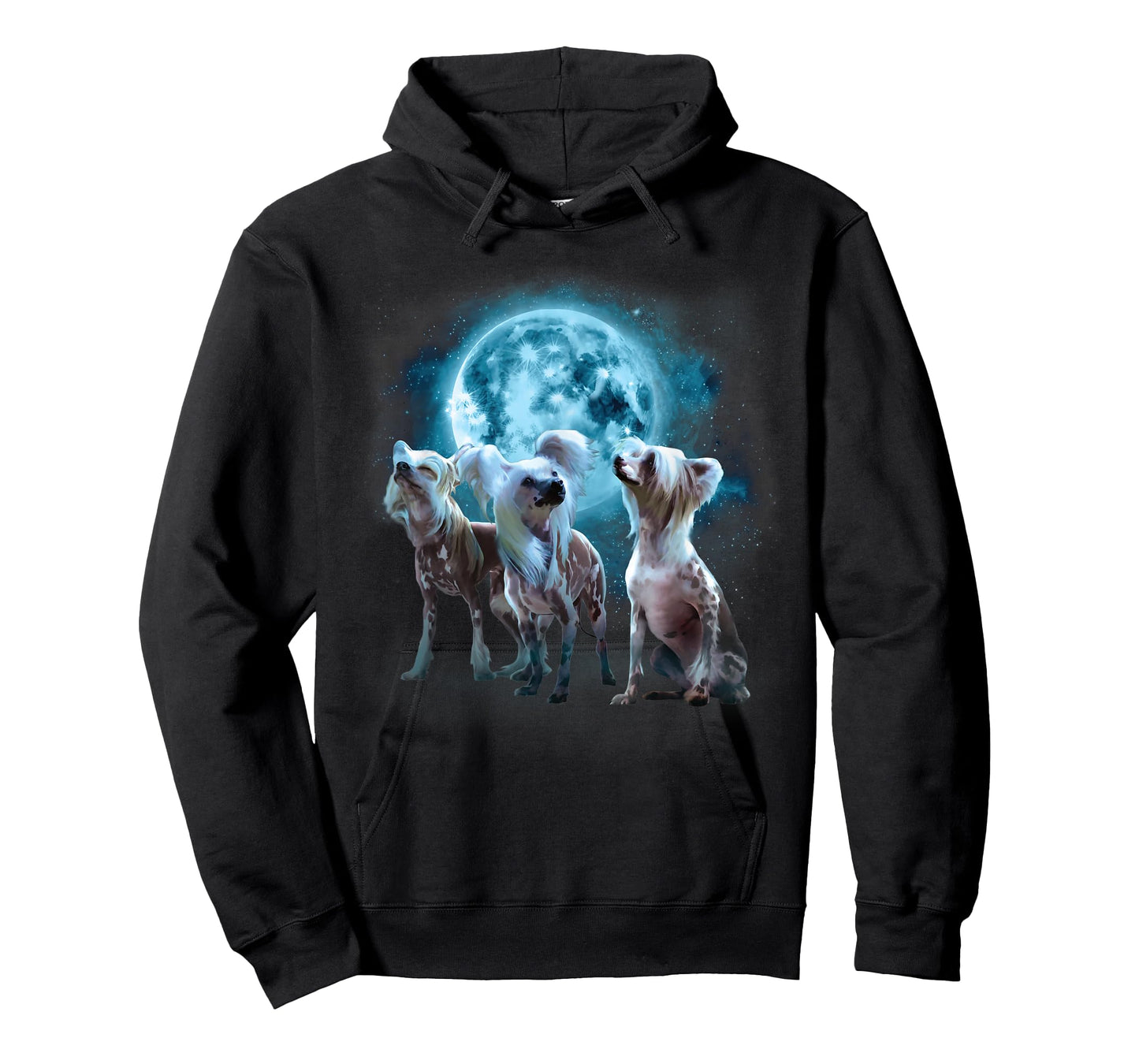 Chinese Crested Howling at the Moon Shirt - Chinese Crested T-Shirt