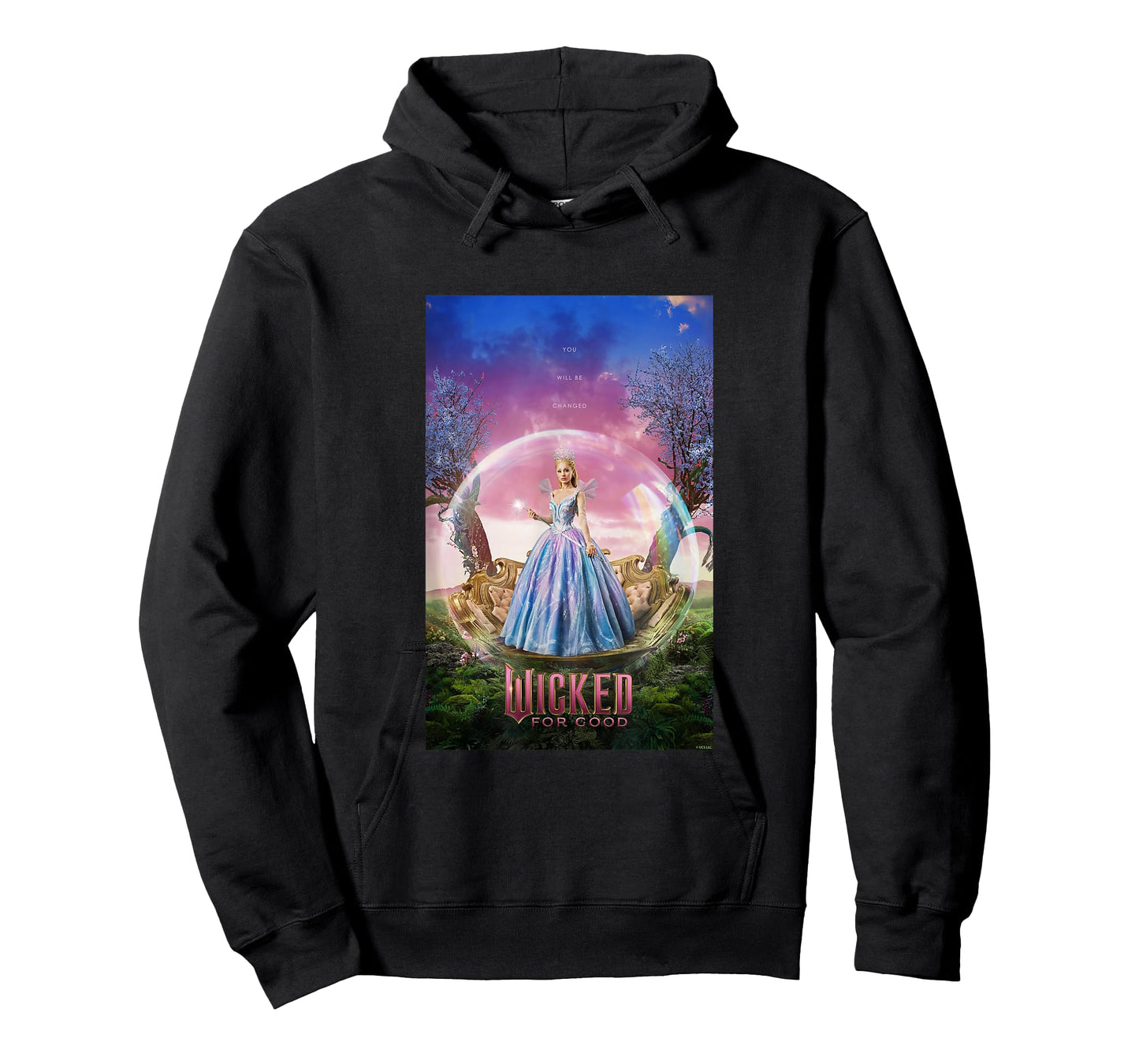 Wicked: for Good Glinda Bubble Poster T-Shirt
