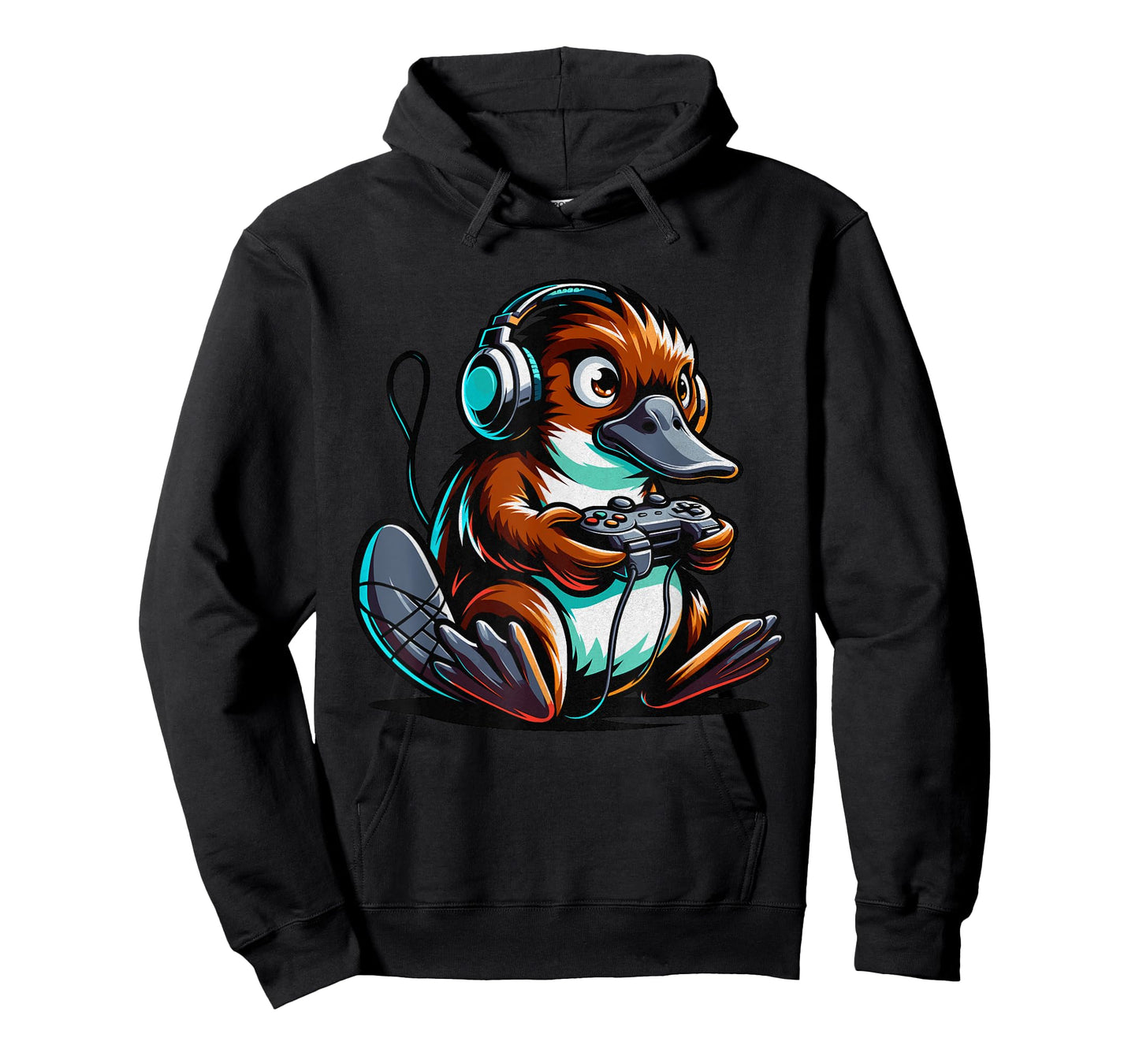 Platypus Shirt Kids Funny Platypus and Video Games Lover T-Shirt