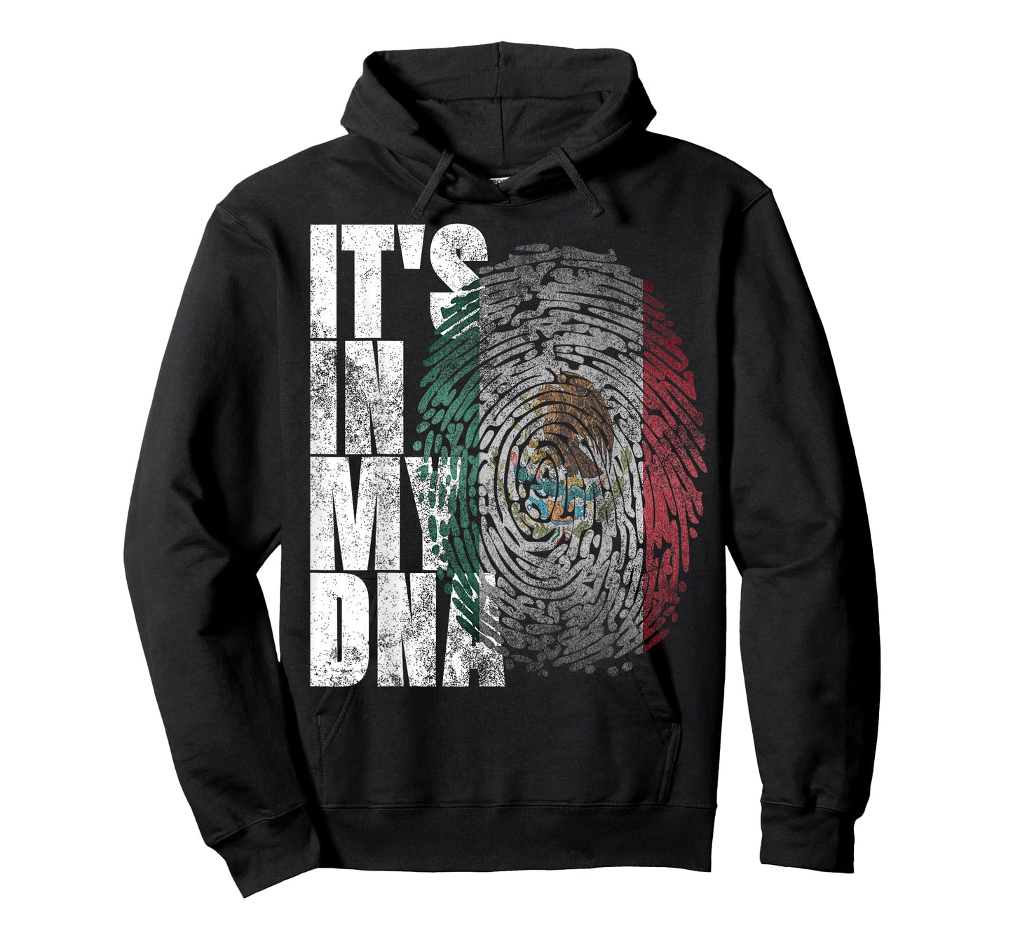 It's in My DNA Mexican Proud Hispanic Gift Mexico Flag T-Shirt