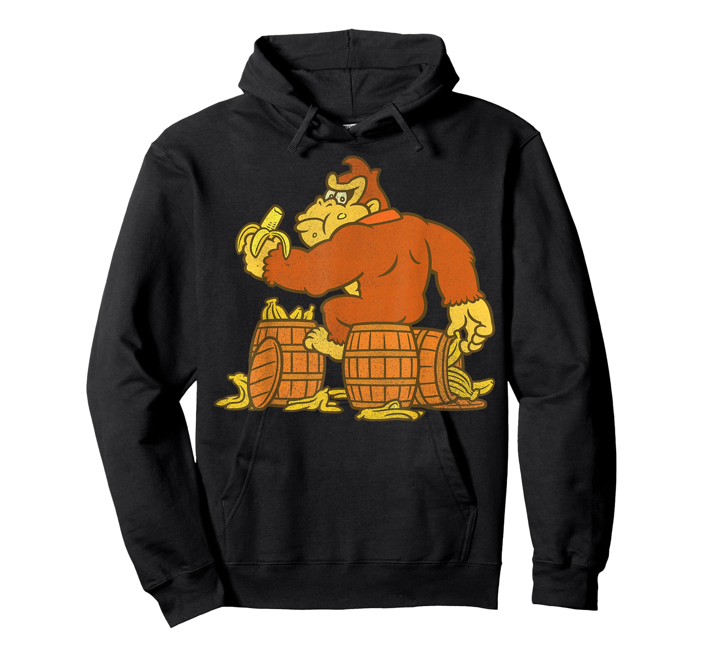 Super Mario Donkey Kong Bananas On Barrel T-Shirt