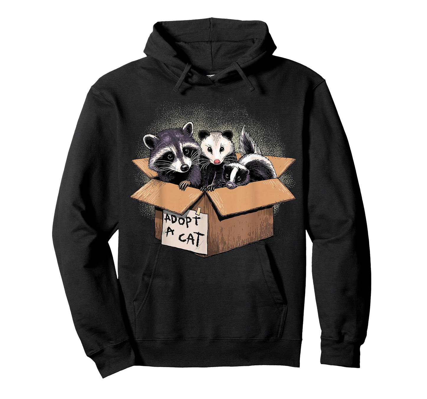 Adopt A Cat Shirt Raccoon Opossum Skunk Adopt A Street Cat T-Shirt