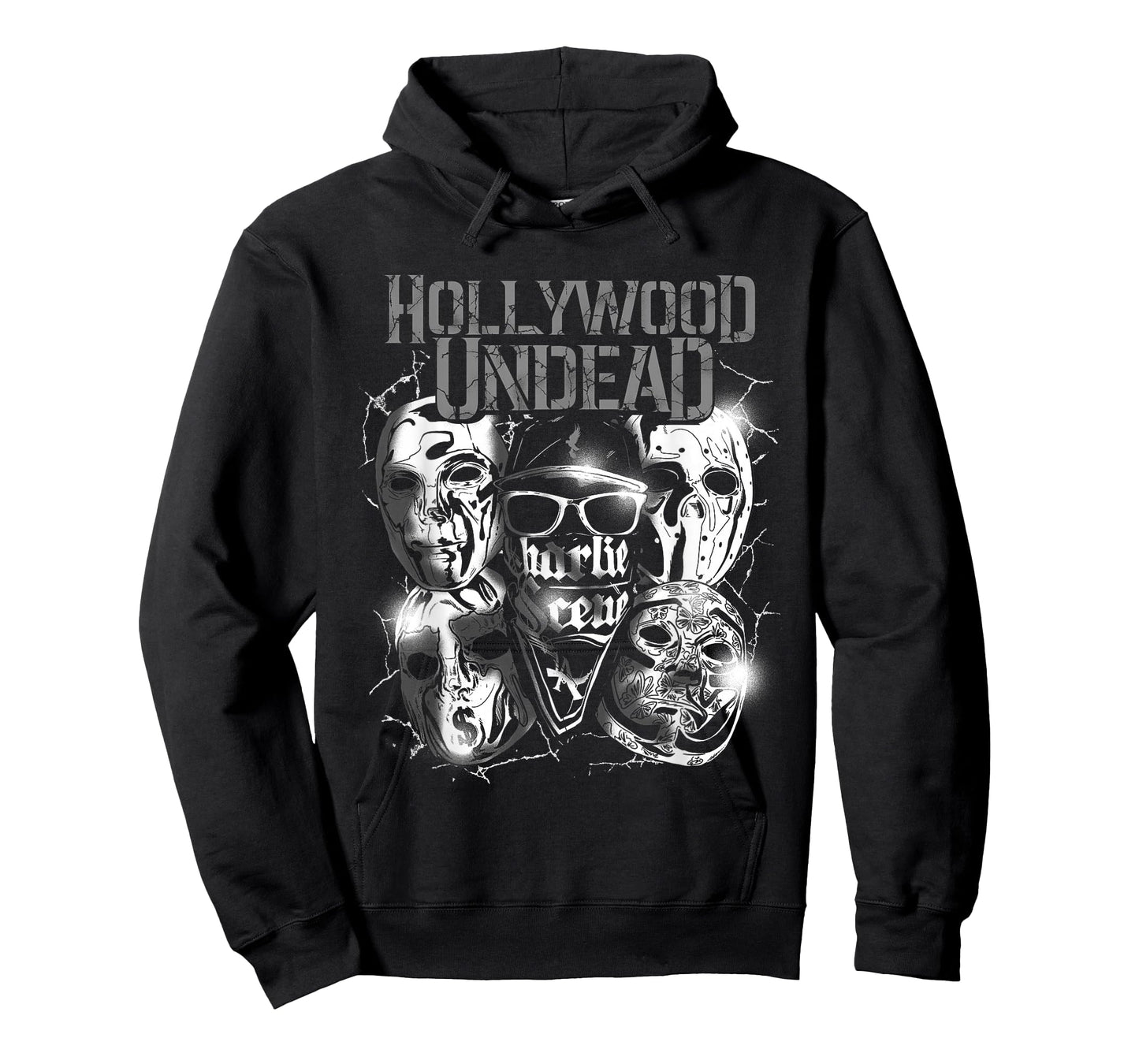 Hollywood Undead - Official Merchandise - Metal Masks T-Shirt Small