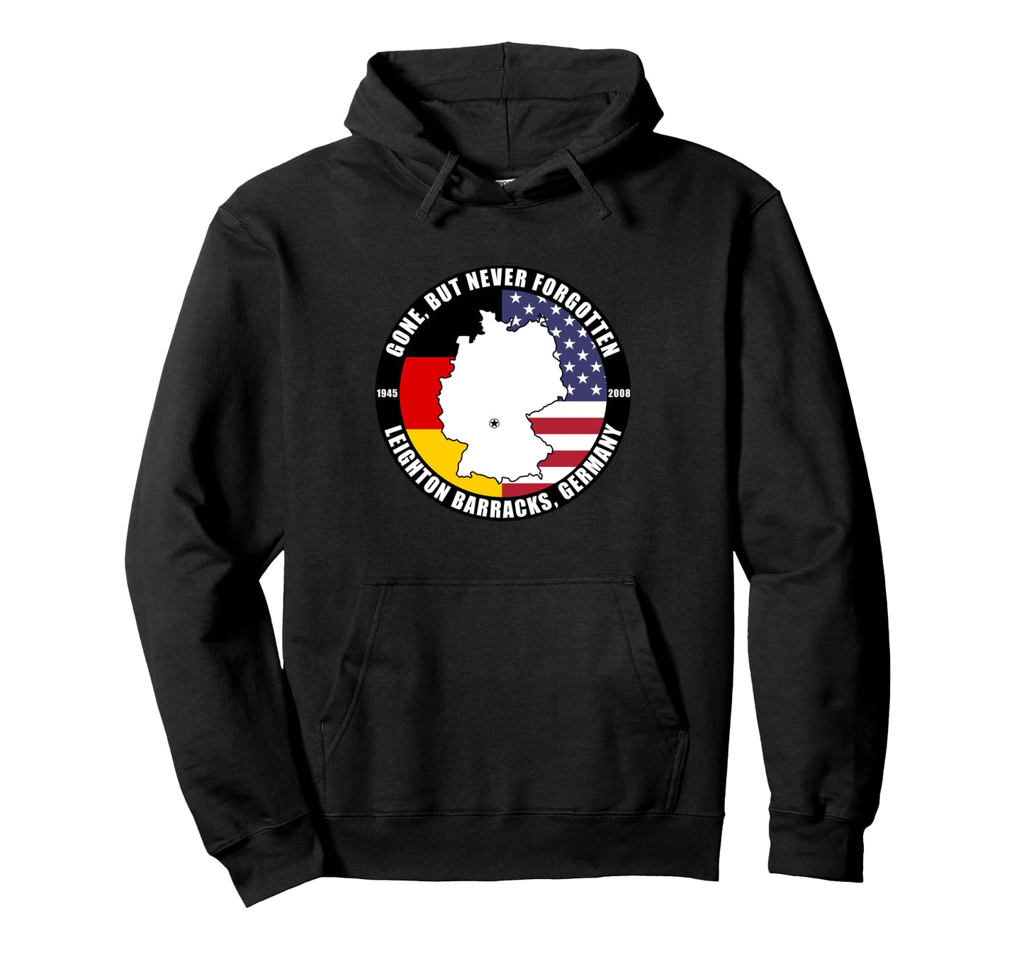 Leighton Barracks Germany Military Base Veteran Long Sleeve T-Shirt