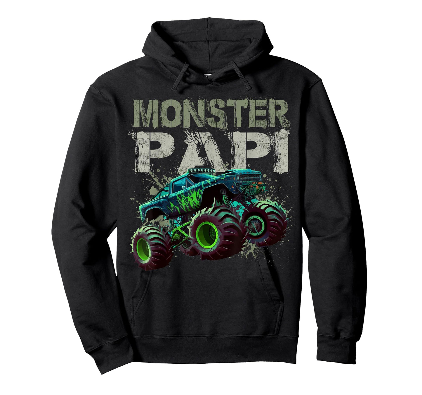 Monster Truck Papi Family Matching Monster Truck Lovers T-Shirt