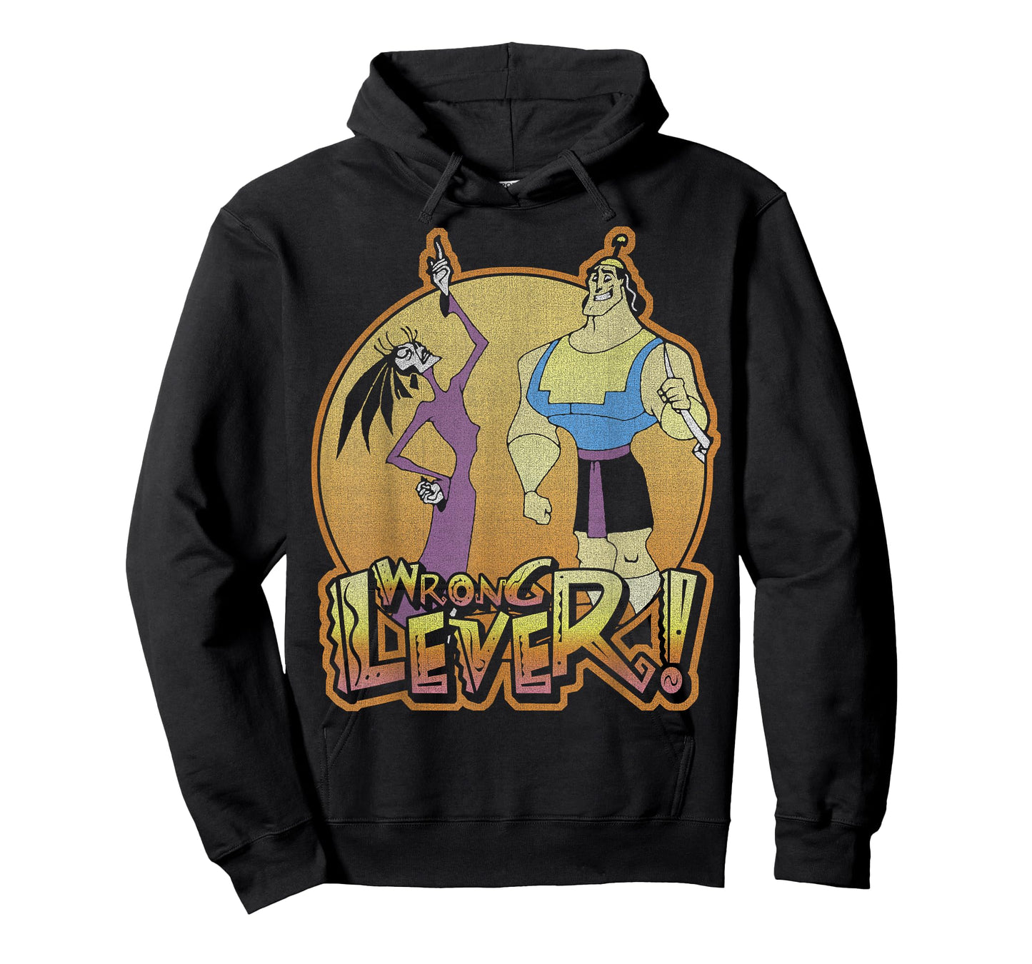 Disney Emperors New Groove Kronk and ESMA Wrong Lever T-Shirt