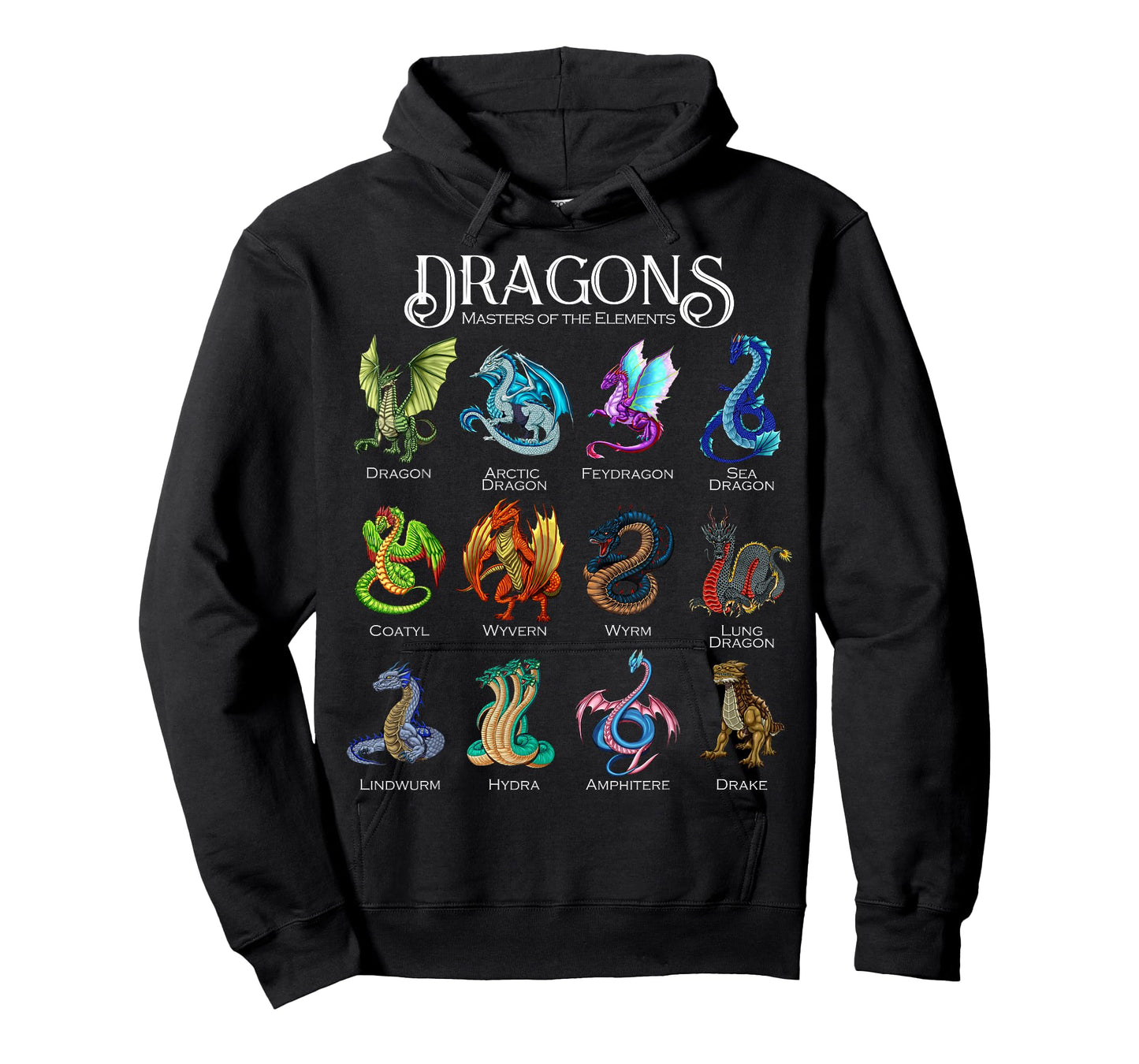 Legendary Dragon Types - Dragons T-Shirt