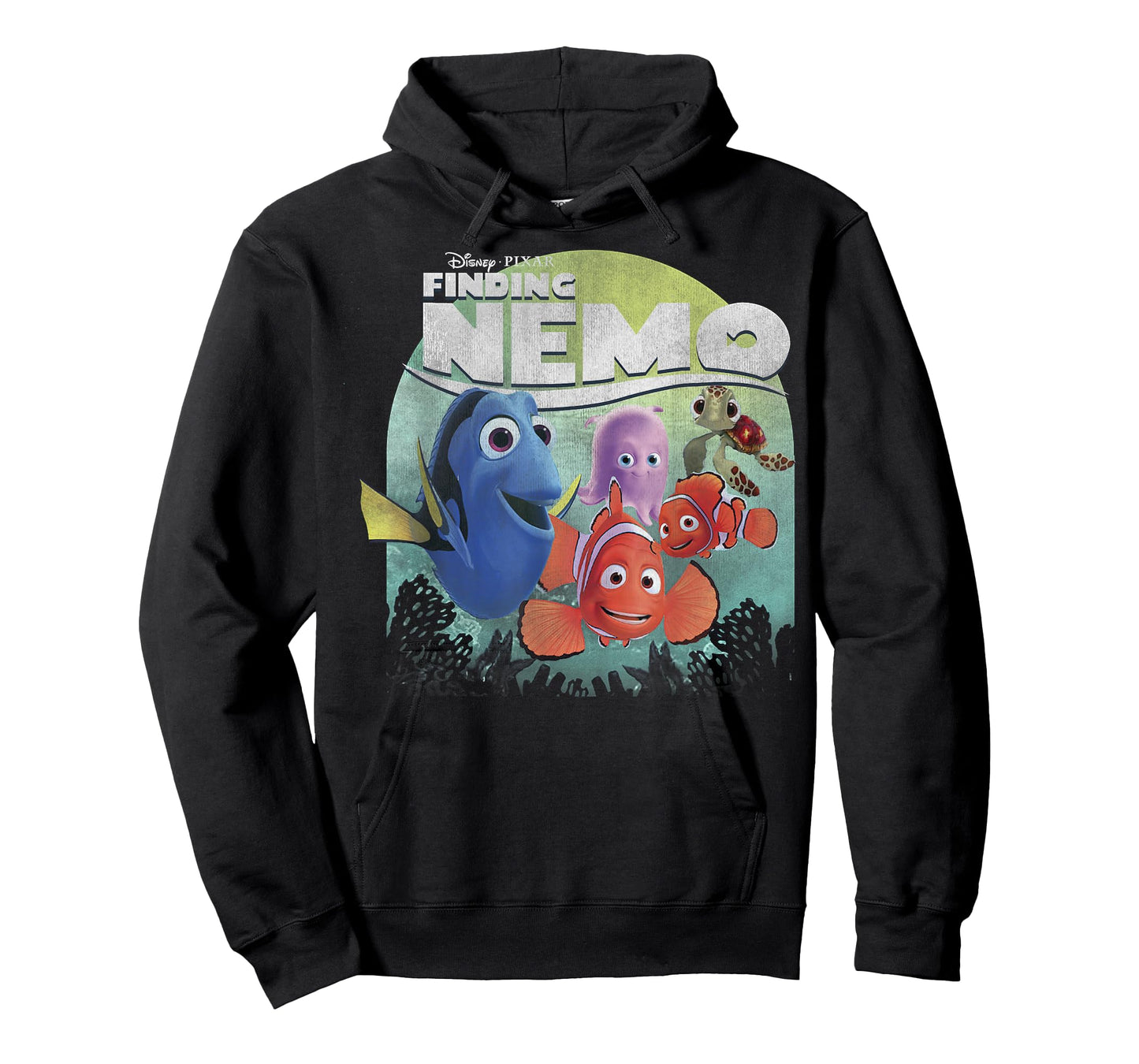 Disney Pixar Finding Nemo Group Shot Poster Graphic T-Shirt T-Shirt Small