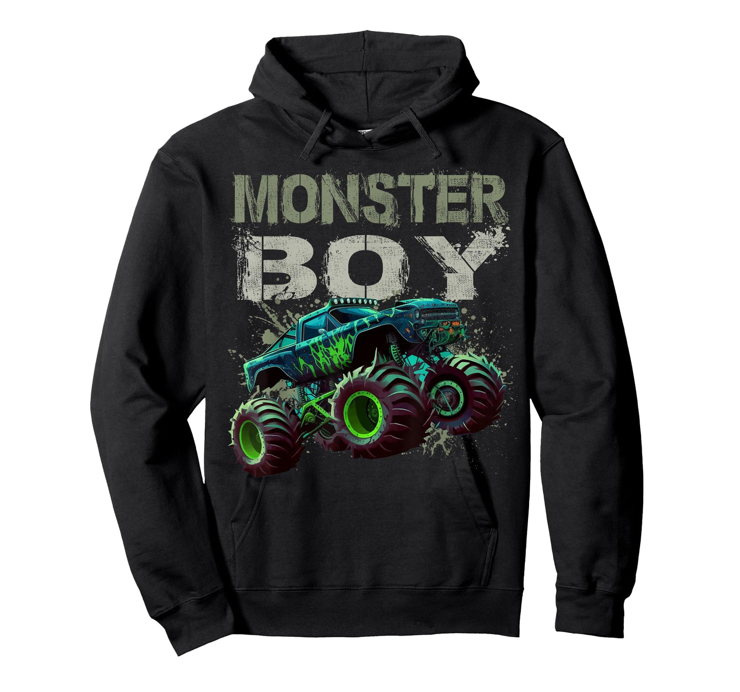 Monster Truck Boy Family Matching Monster Truck Lovers T-Shirt