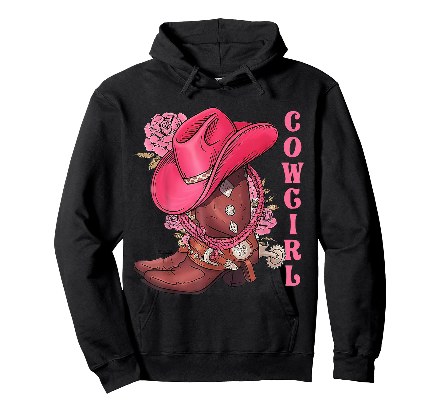 Cowgirl Hat Boots Western Country Southern Rodeo Texas Cute T-Shirt