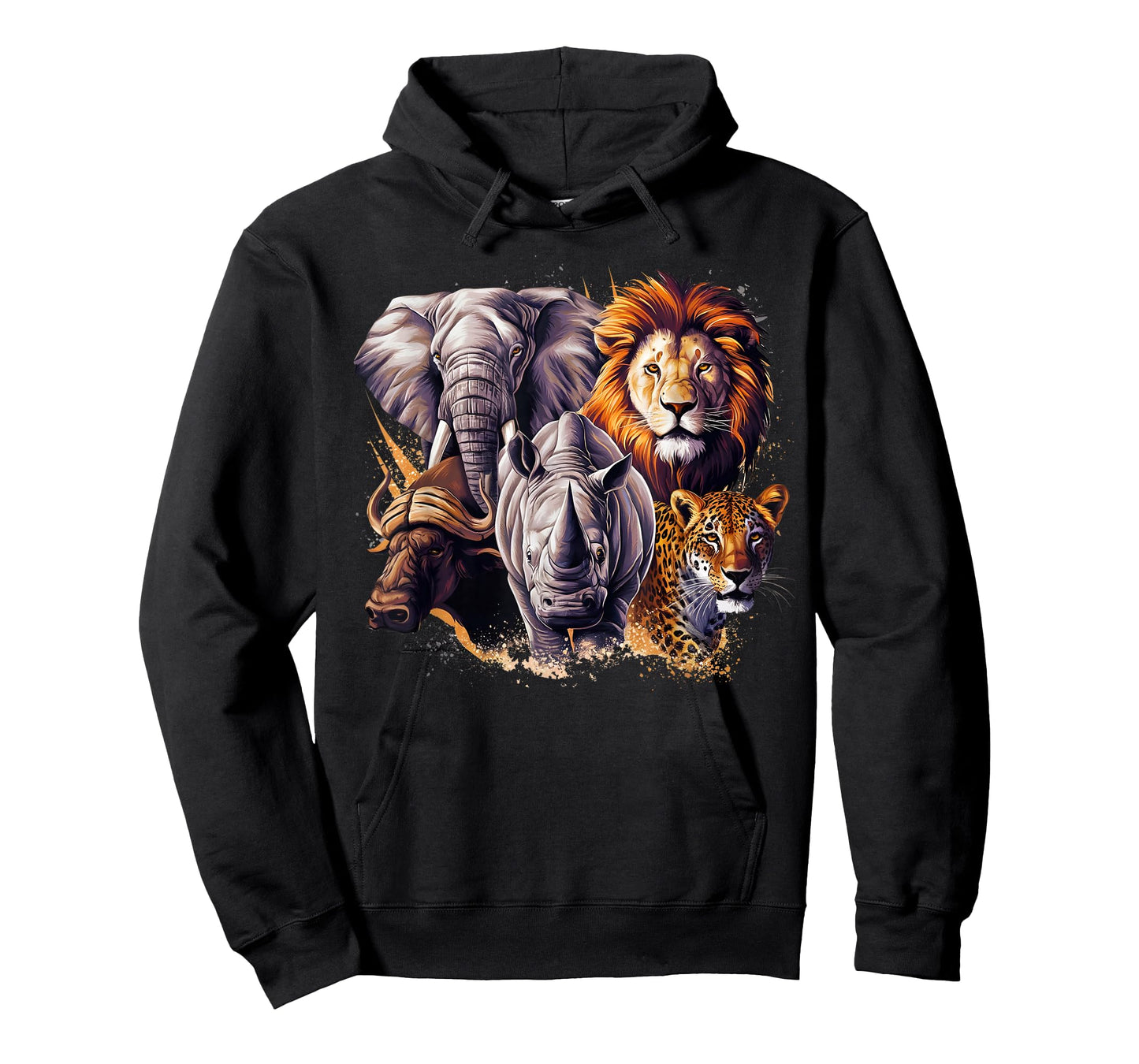 Wildlife Safari Adventure The Big Five Of South Africa T-Shirt