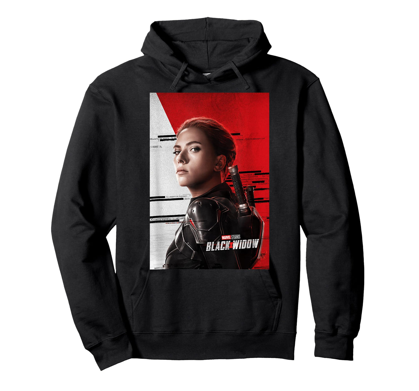 Marvel Black Widow Natasha Romanoff Teaser Movie Poster T-Shirt