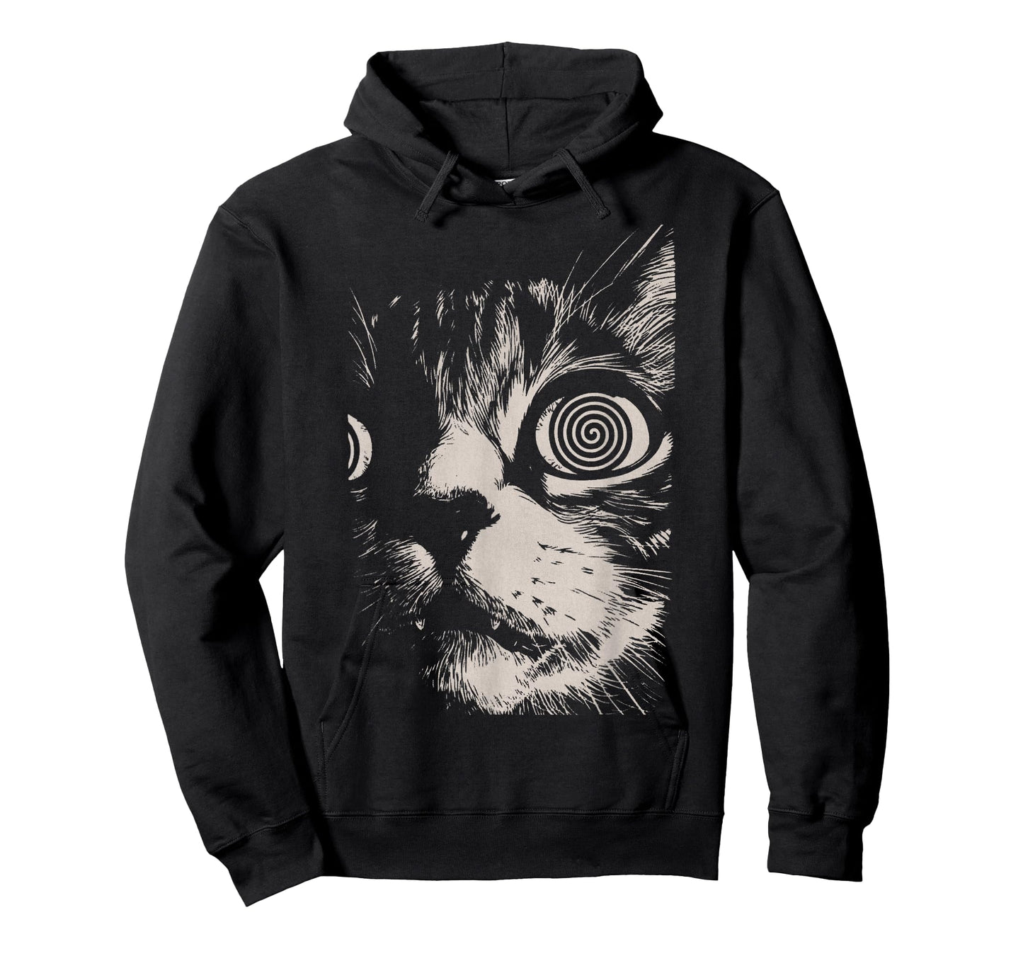 Cat Hip Hop Y2K Vintage Retro Hipster Edgy Streetwear Cat T-Shirt