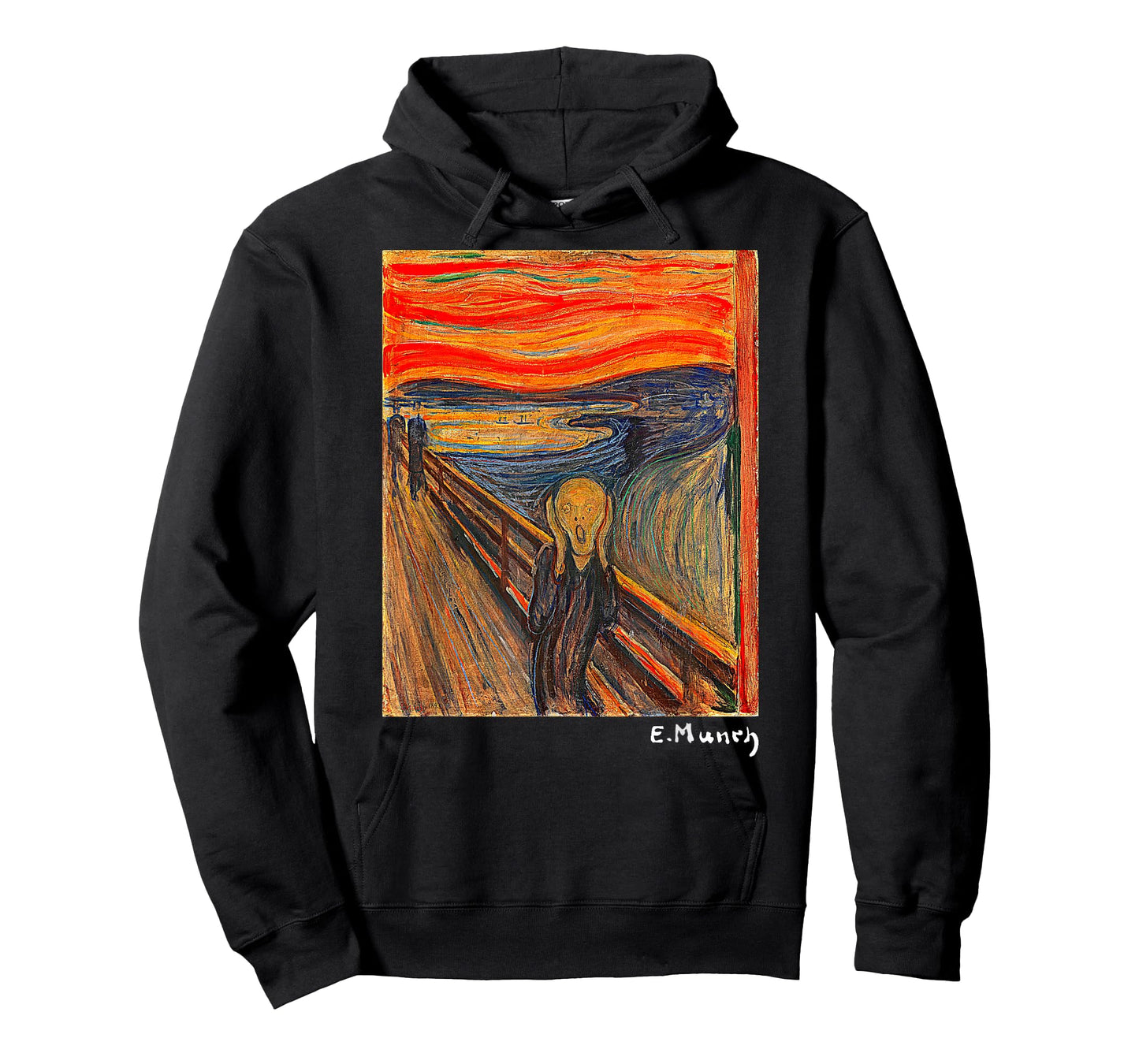 Famous Art The Scream by Munch Artist Painting T-Shirt