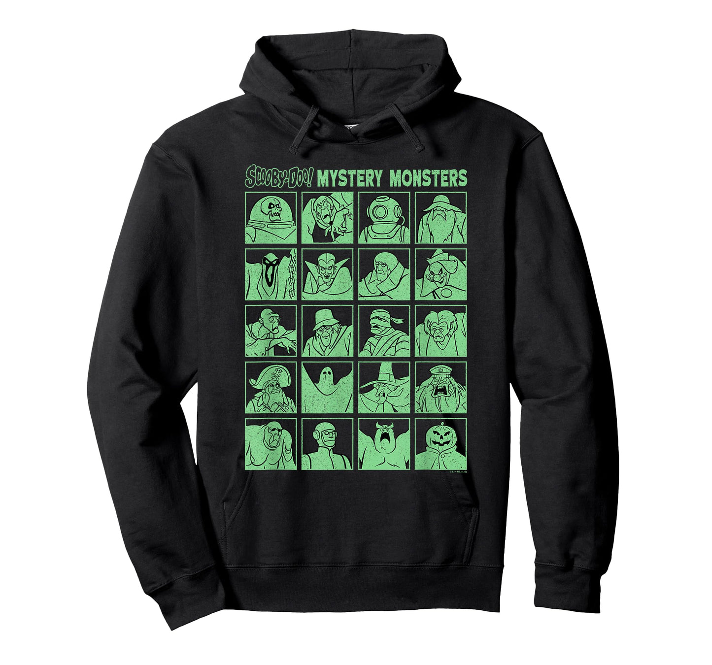 Scooby-Doo Mystery Monsters Group Shot Panels Numerous T-Shirt
