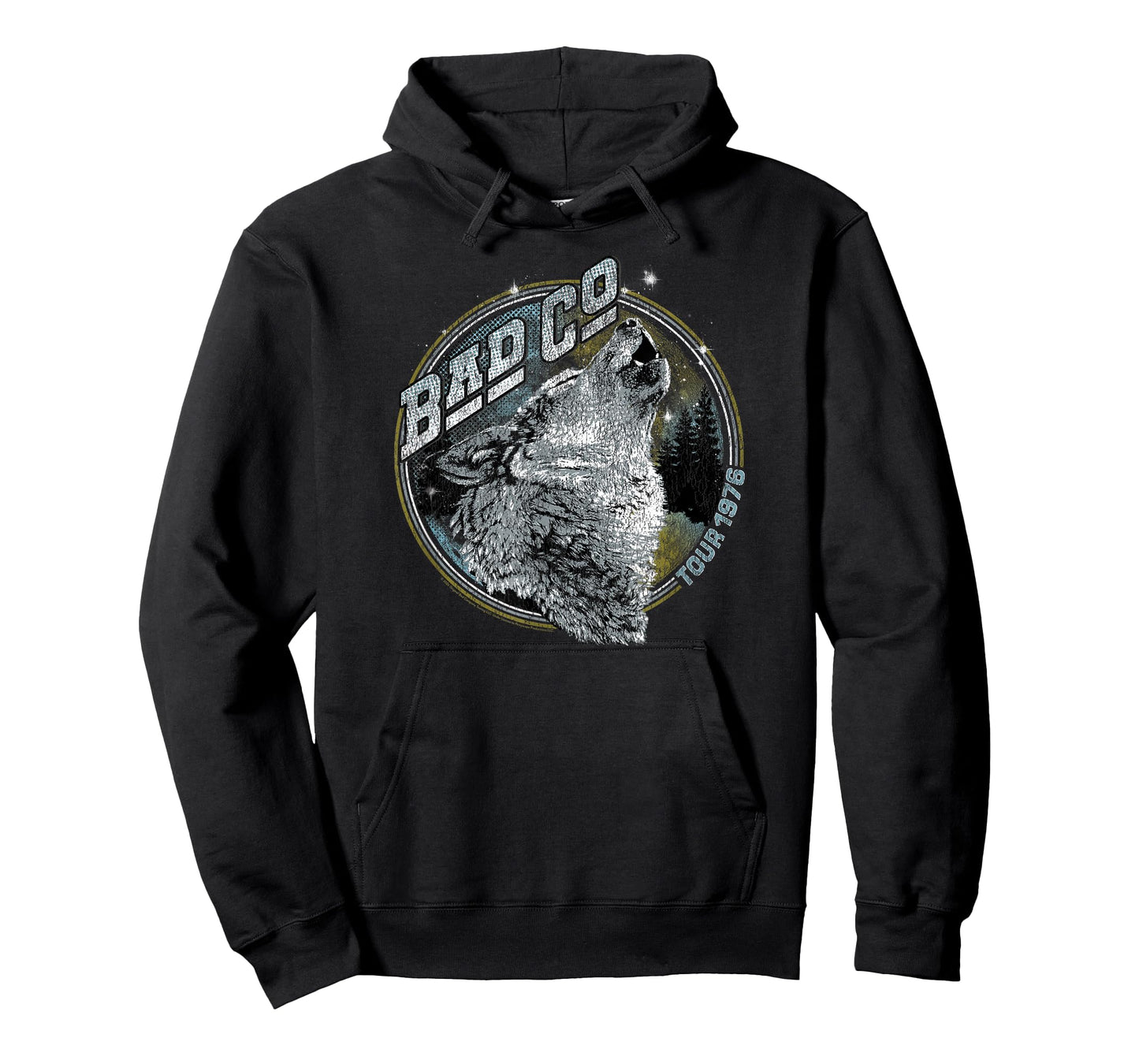 Bad Company Howling Wolf Tour 1976 T-Shirt