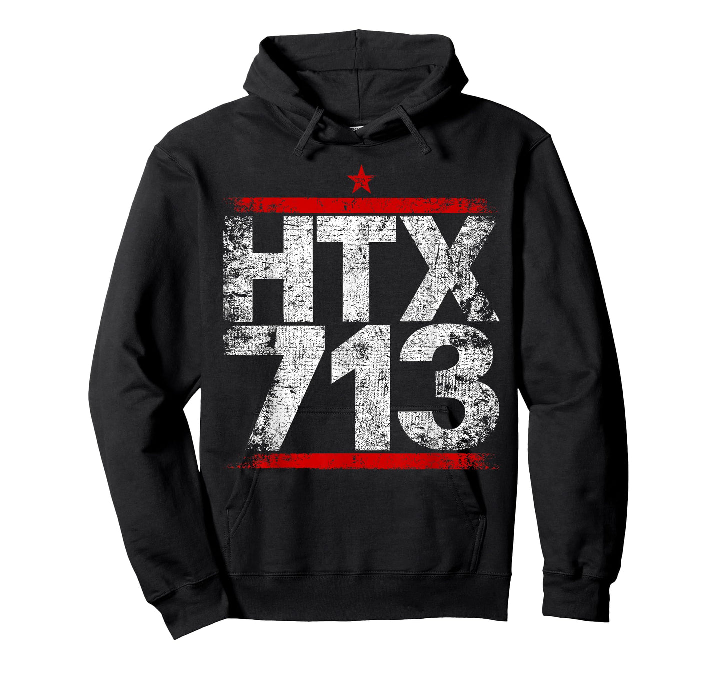 HTX 713 Houston Strong H-Town Distressed Vibe Houston Texas T-Shirt