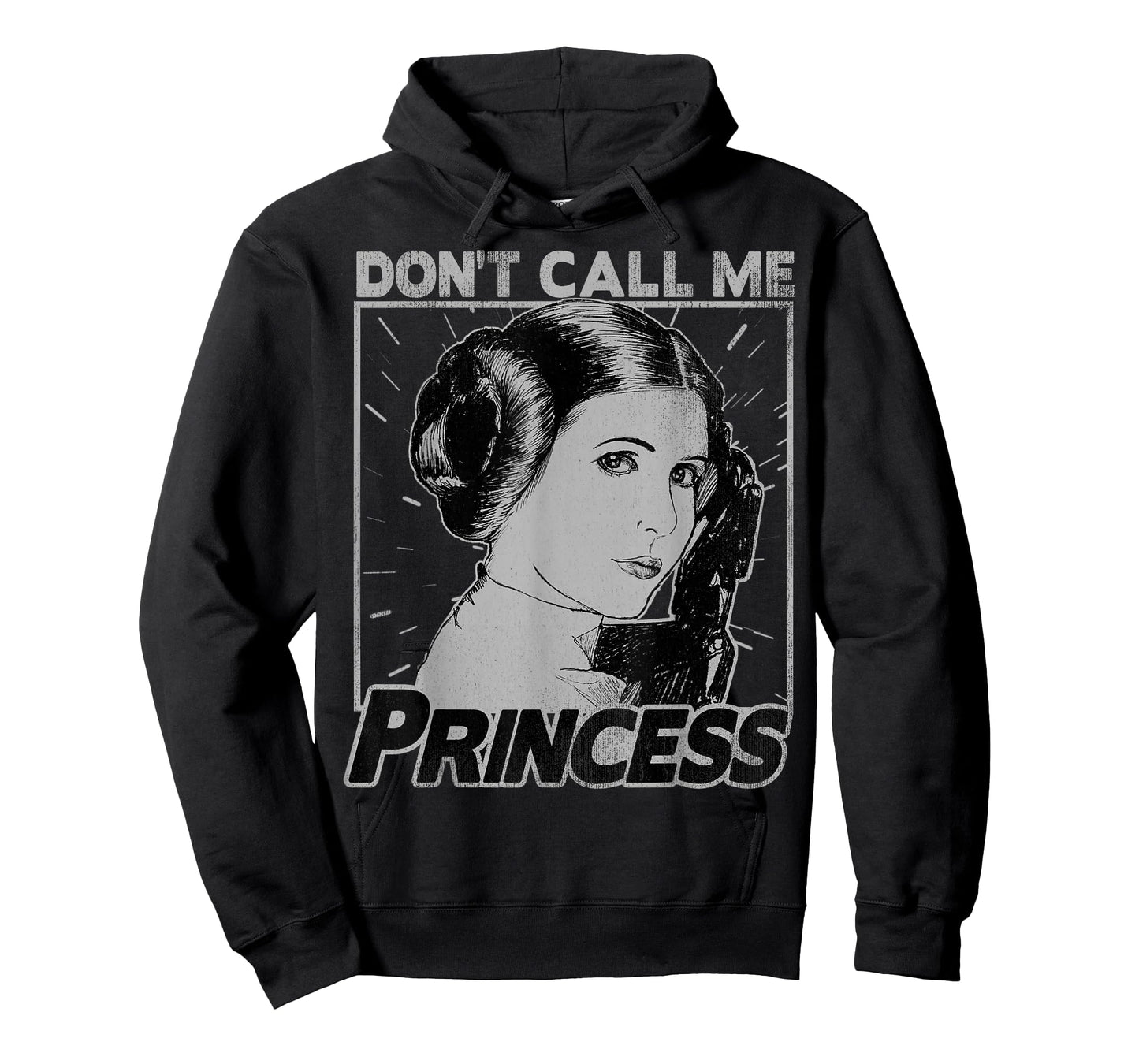 Star Wars Princess Leia Don't Call Me Princess Portrait T-Shirt