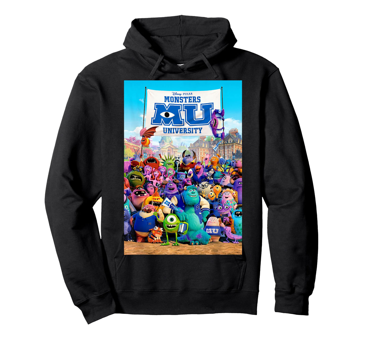 Disney Pixar Monsters University Poster T-Shirt Small
