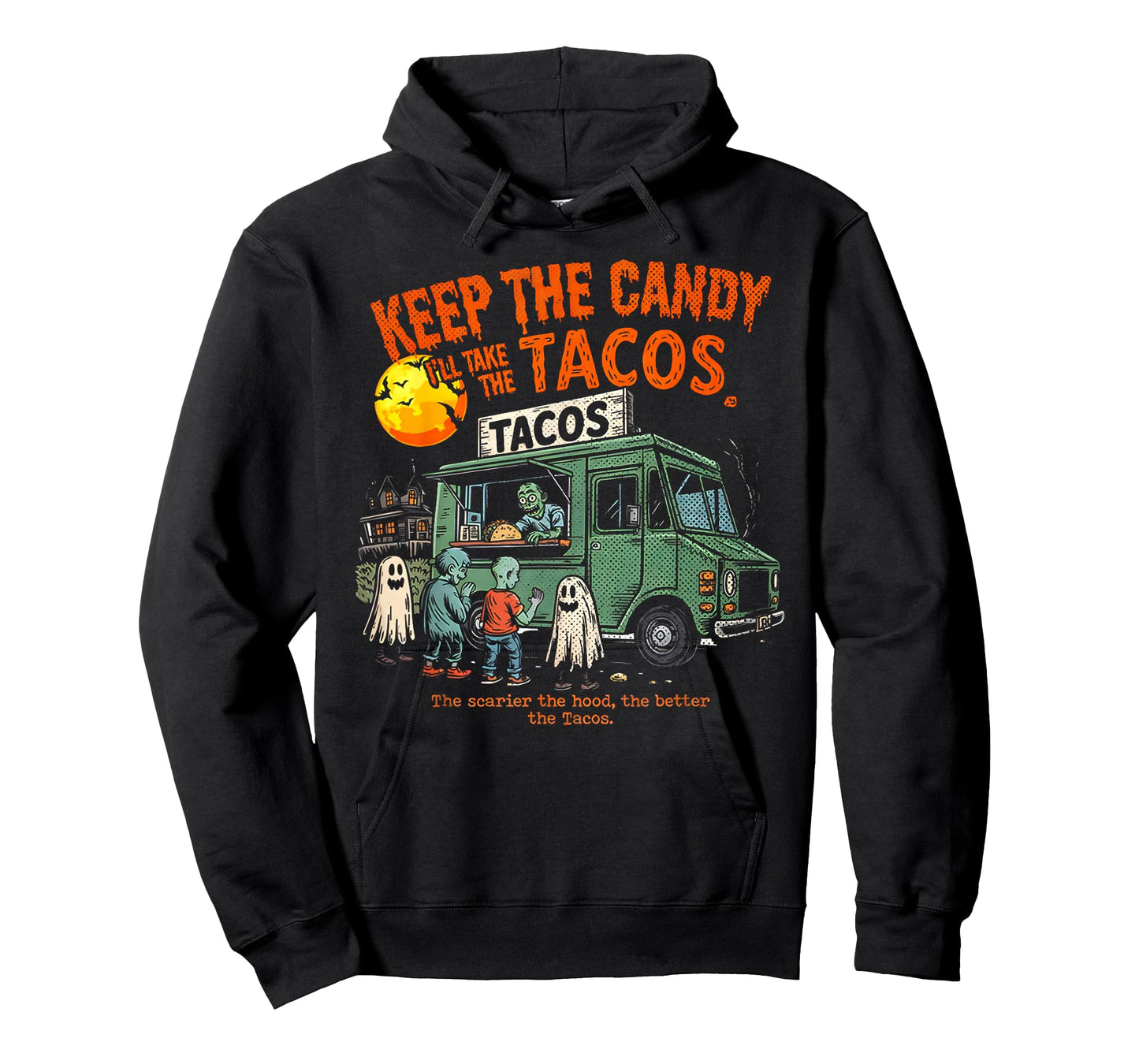 Keep The Candy I'll Take The Tacos - Halloween Tacos T-Shirt