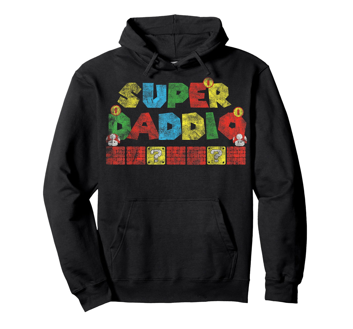 Super Daddio Retro Gamer Dad Style T-Shirt