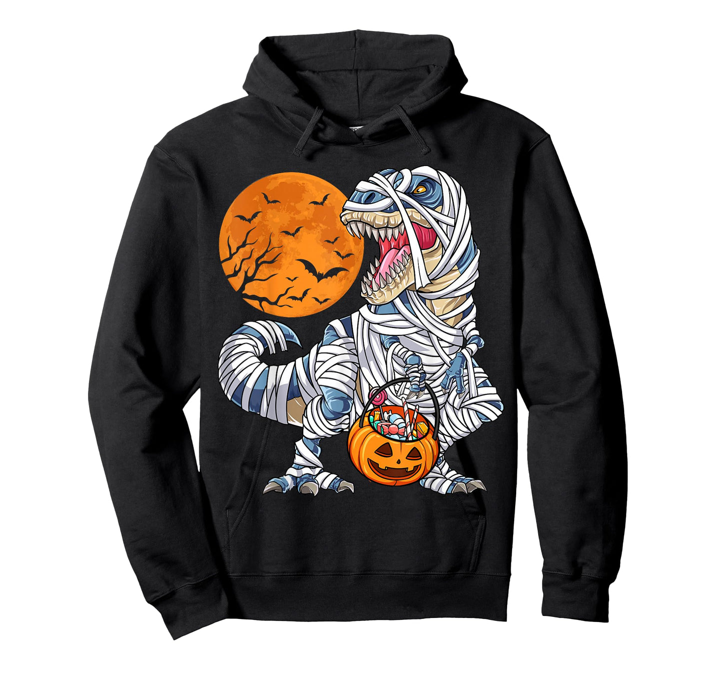 Halloween Shirts for Boys Men Dinosaur T rex Mummy Pumpkin T-Shirt