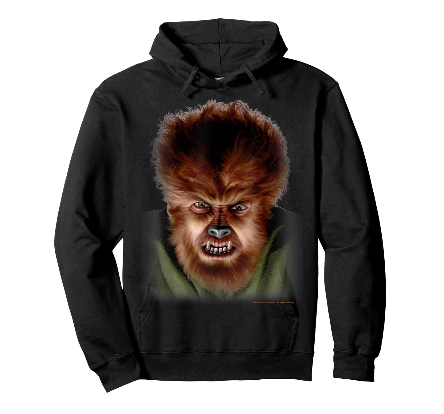 Universal Monsters The Wolf Man Face T-Shirt