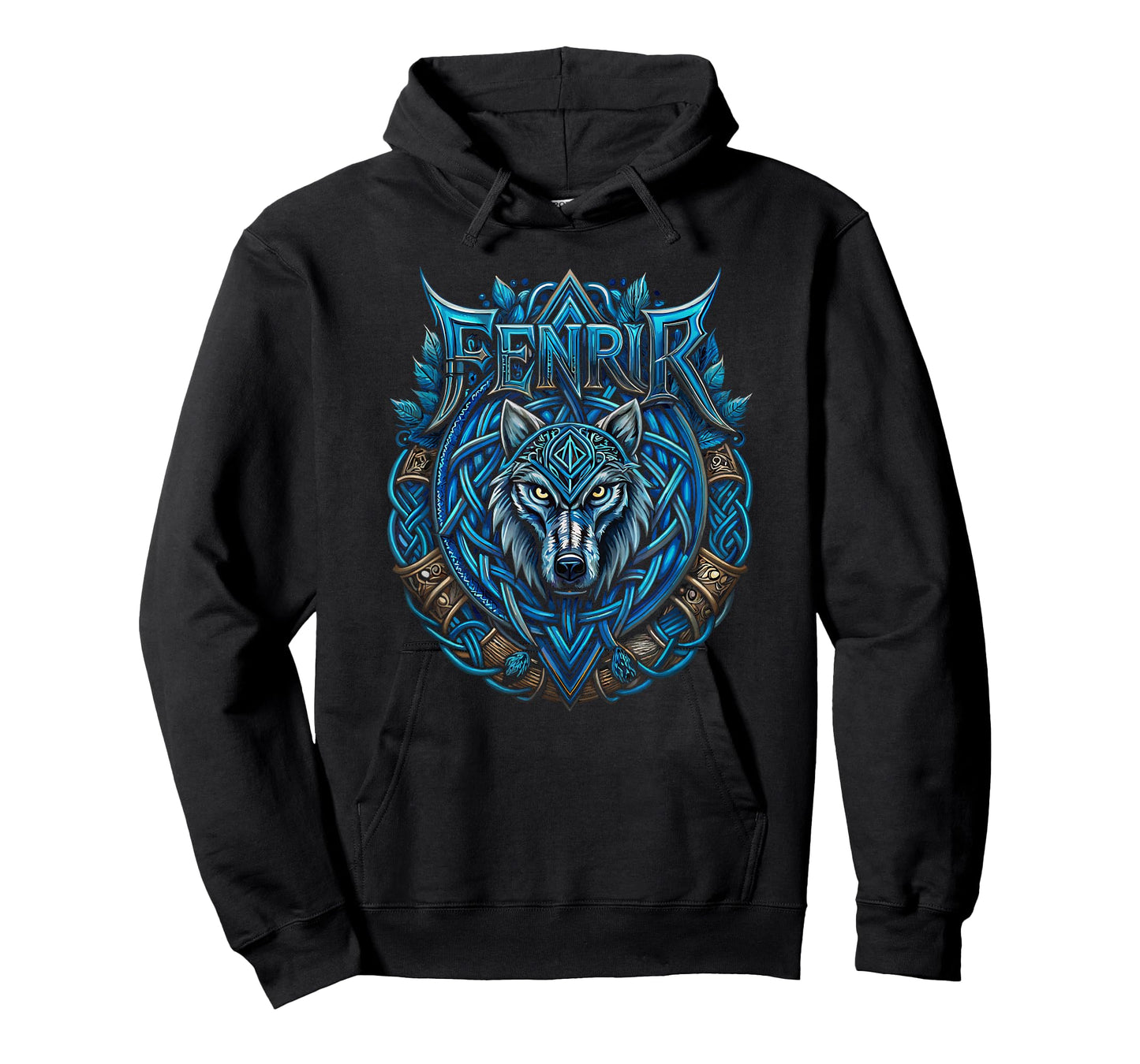 Celtic Viking Fenrir Ragnarok Wolf Fantasy – Norse Fantasy T-Shirt