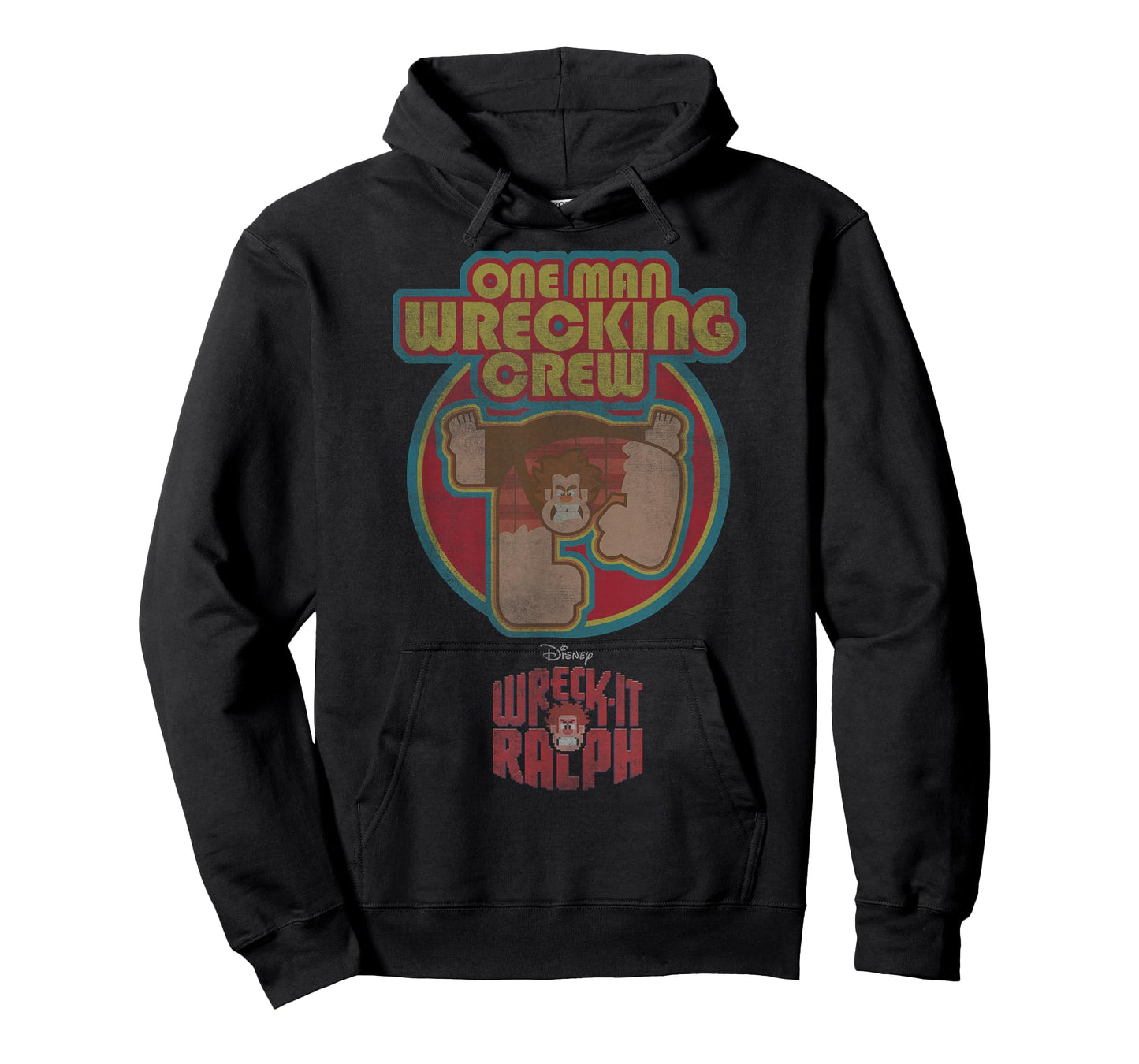 Disney Wreck-It Ralph One Man Wrecking Crew Distressed T-Shirt