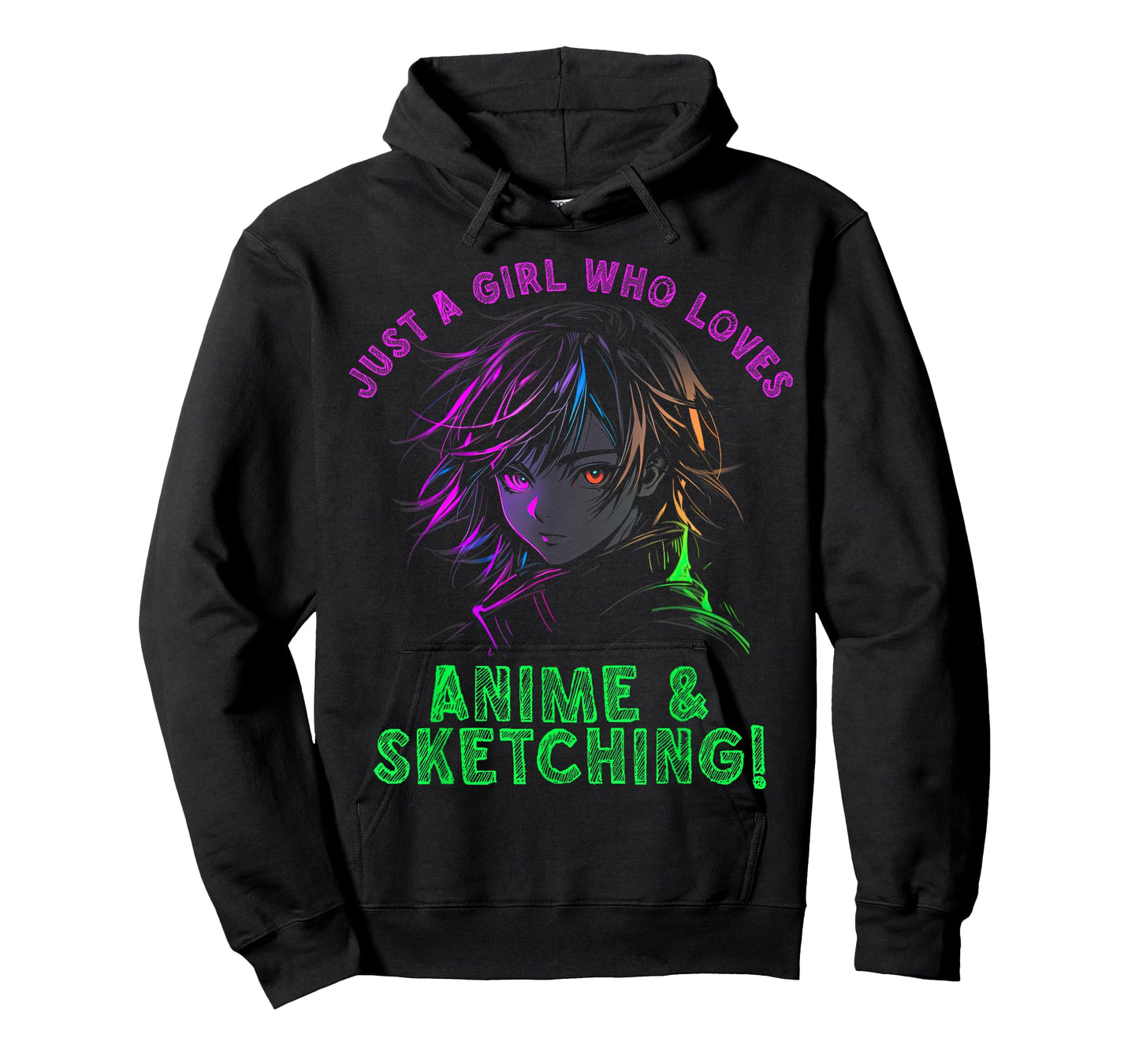 Just a girl who loves Anime and Sketching Manga Anime Lover T-Shirt