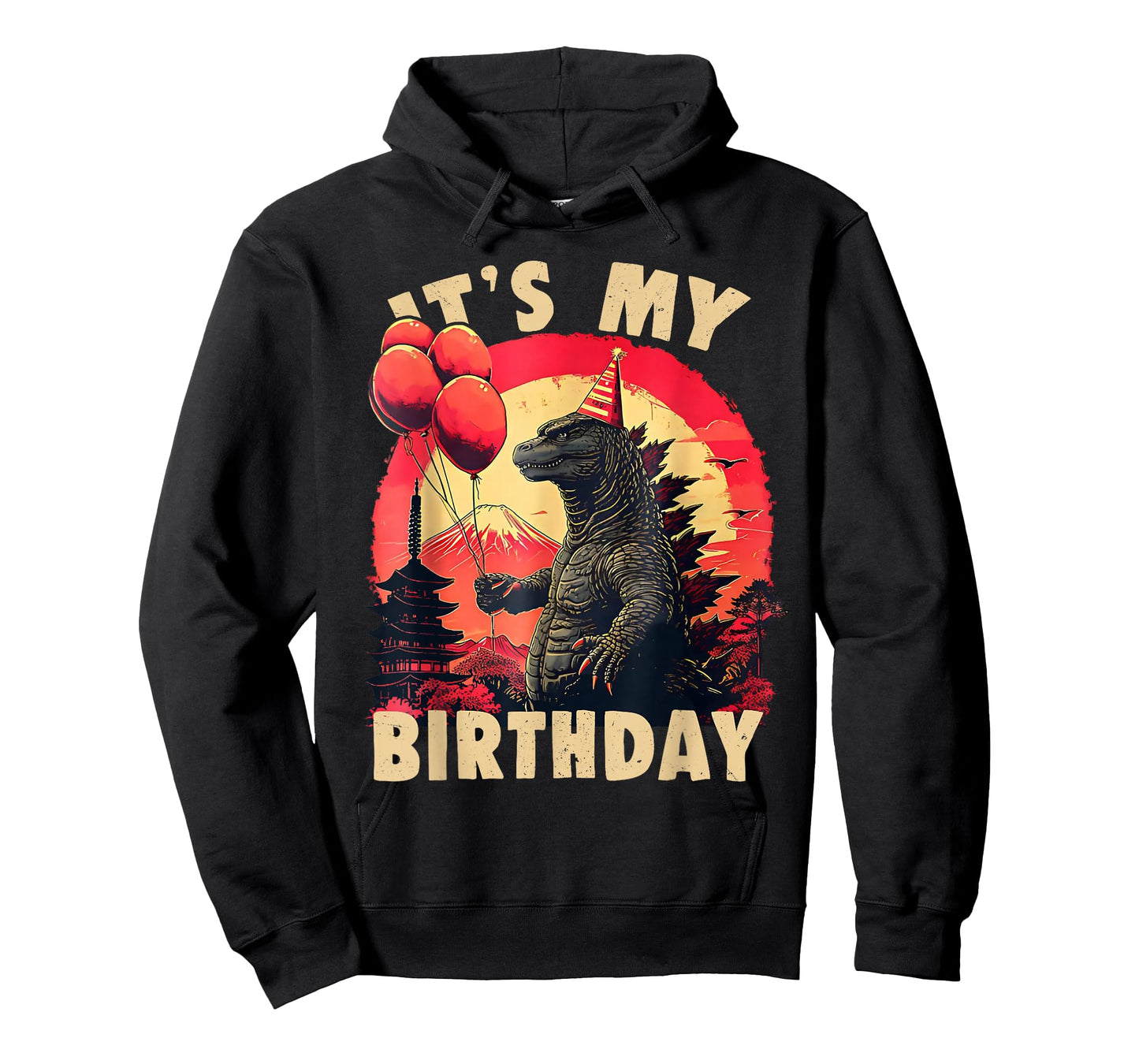 It's My Birthday Kaiju Birthday Party Japan Monster T-Shirt