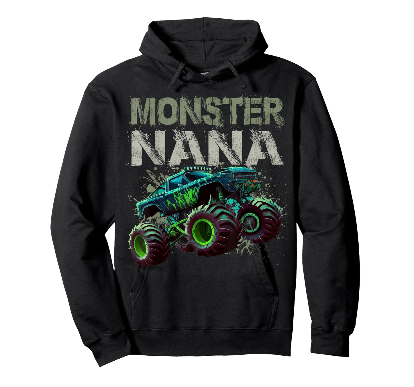 Monster Truck Nana Family Matching Monster Truck Lovers T-Shirt