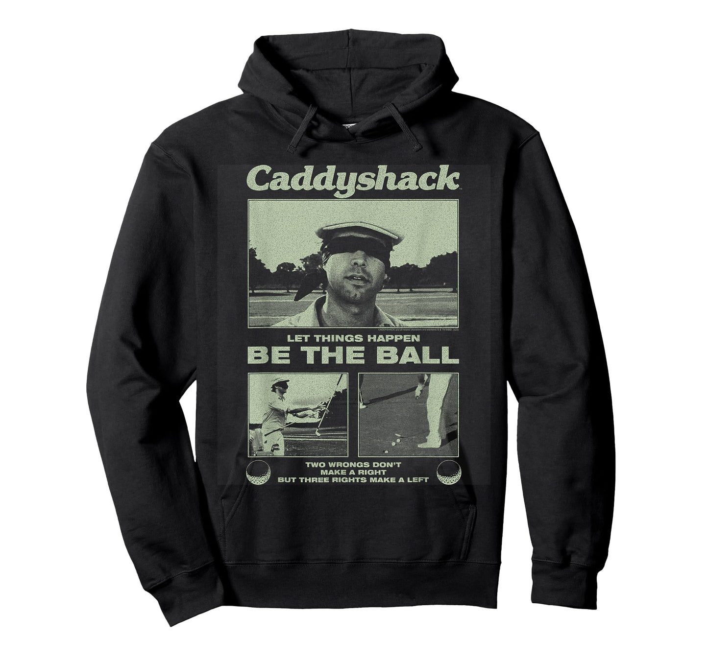 Caddyshack Be The Ball The Blind Putt 80's Movie T-Shirt