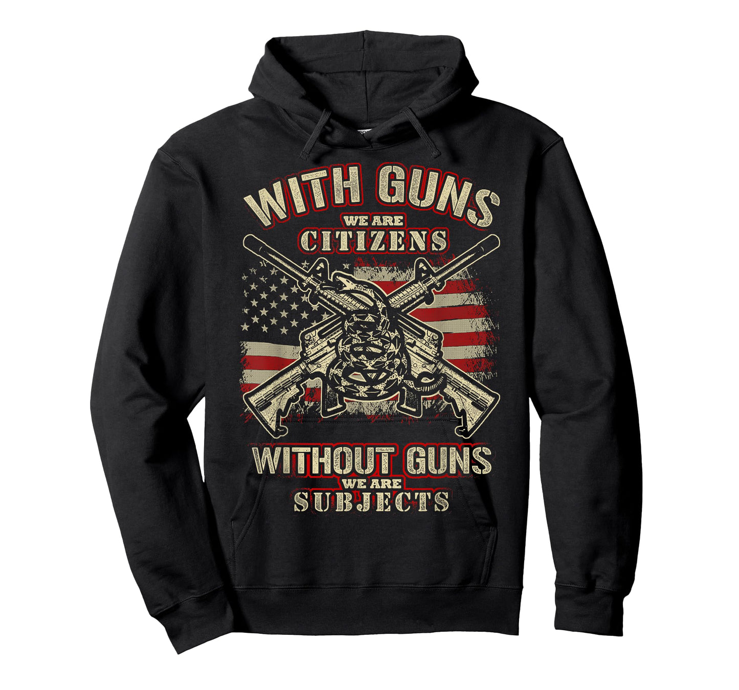 With Guns We Are Citizens T-shirt, American Flag Shirt T-Shirt for Women Men