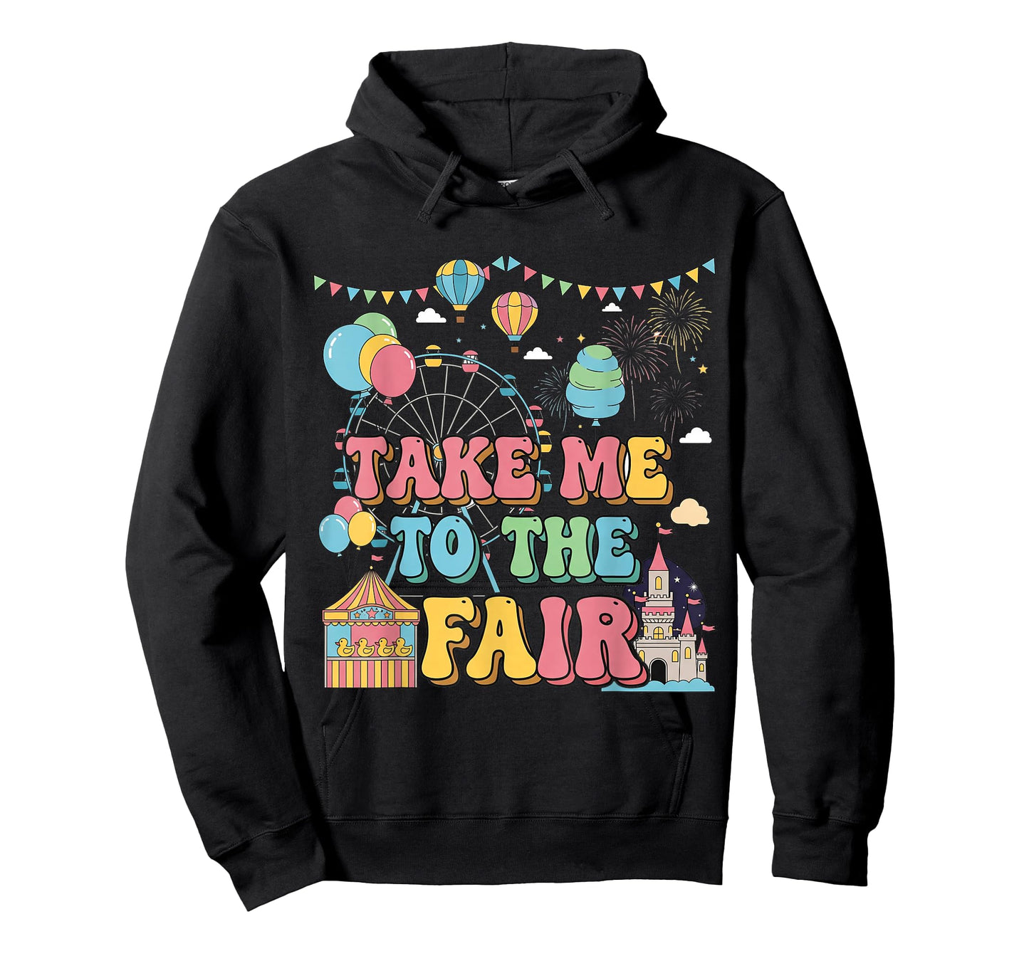 Funny Fair Time Carnival Take Me to The Fair Tee T-Shirt