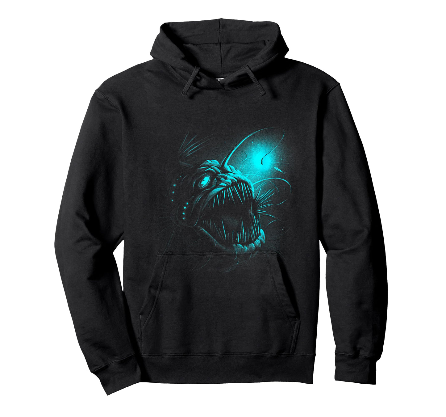 Anglerfish Deep Sea Creatures Angler Fish Ocean Sea Monster T-Shirt