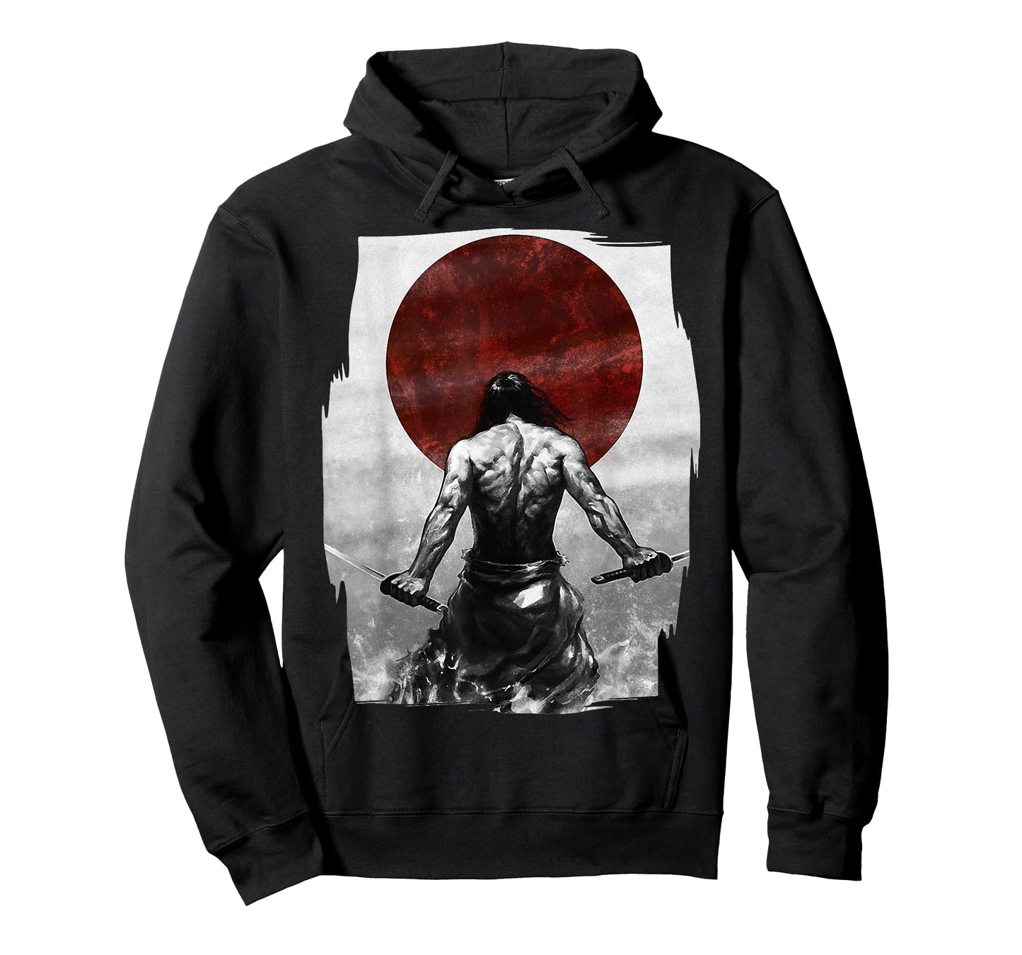Samurai Warrior Vintage Fighter Retro Bushido Japanese T-Shirt