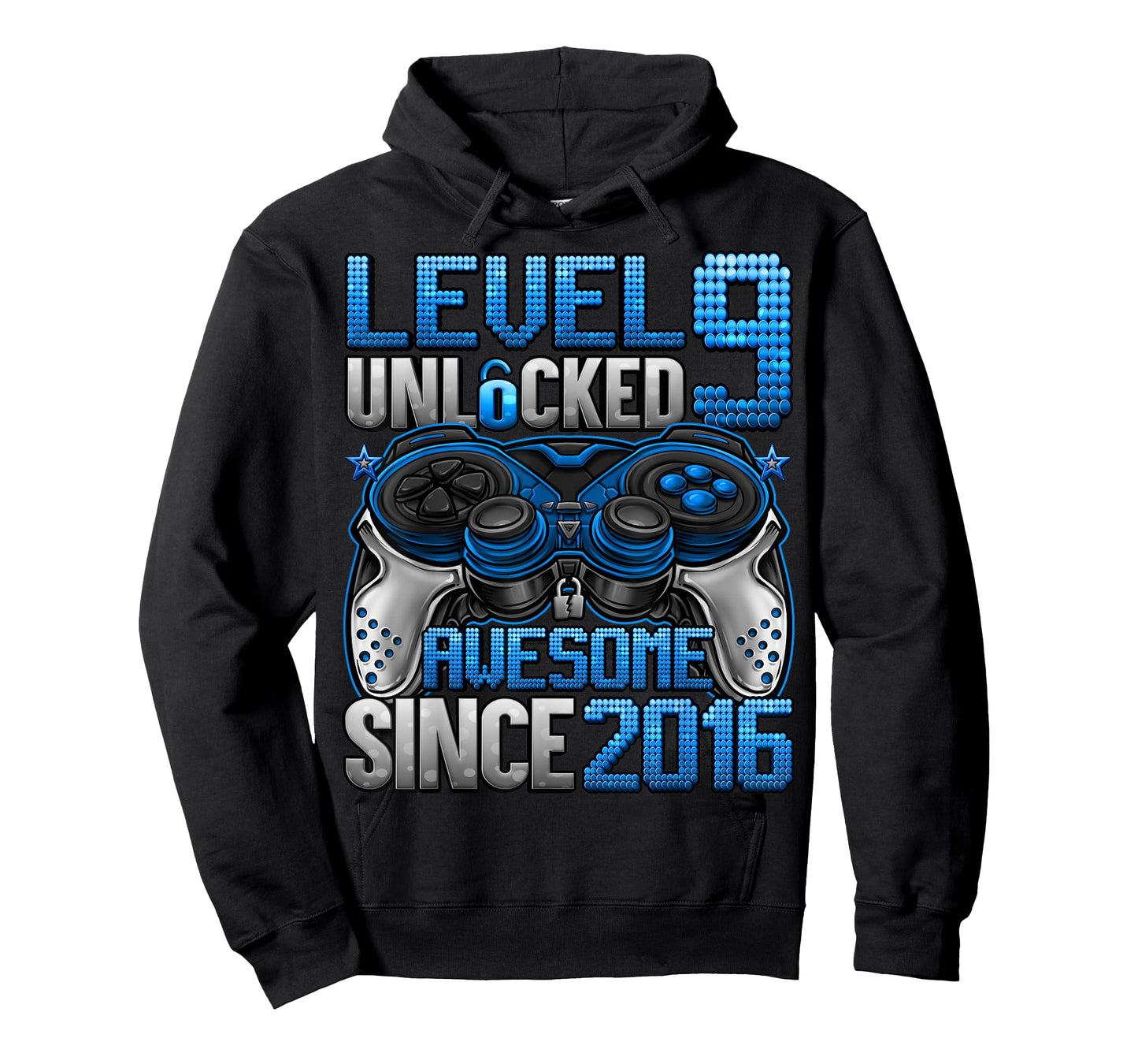 Level 9 Unlocked 9 Year Old Gifts For Boys 9th Birthday Boy T-Shirt