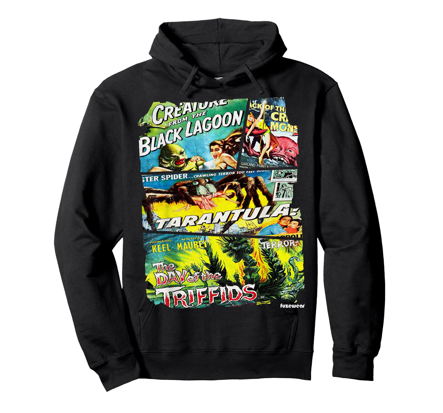 Vintage Style Sci Fi Movie Poster Collage T-Shirt T-Shirt