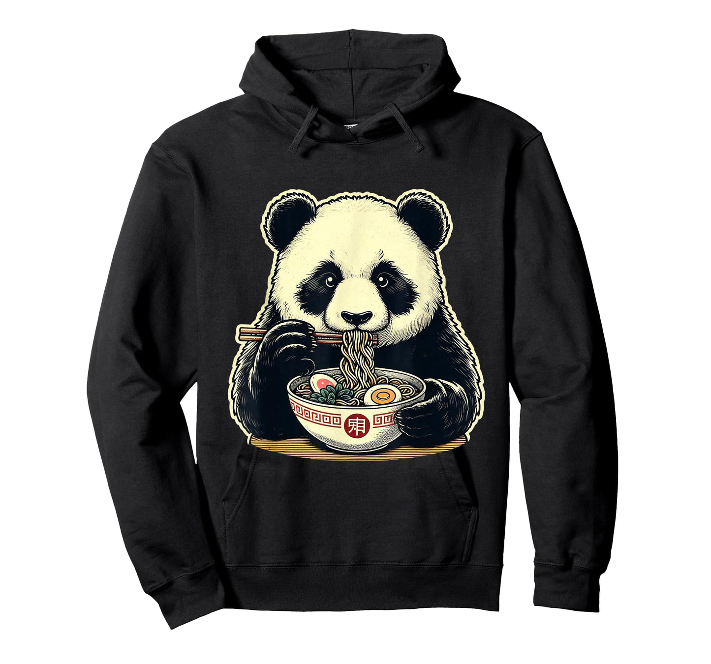 Panda Ramen Kawaii Neko Japanese Noodles Aesthetic T-Shirt