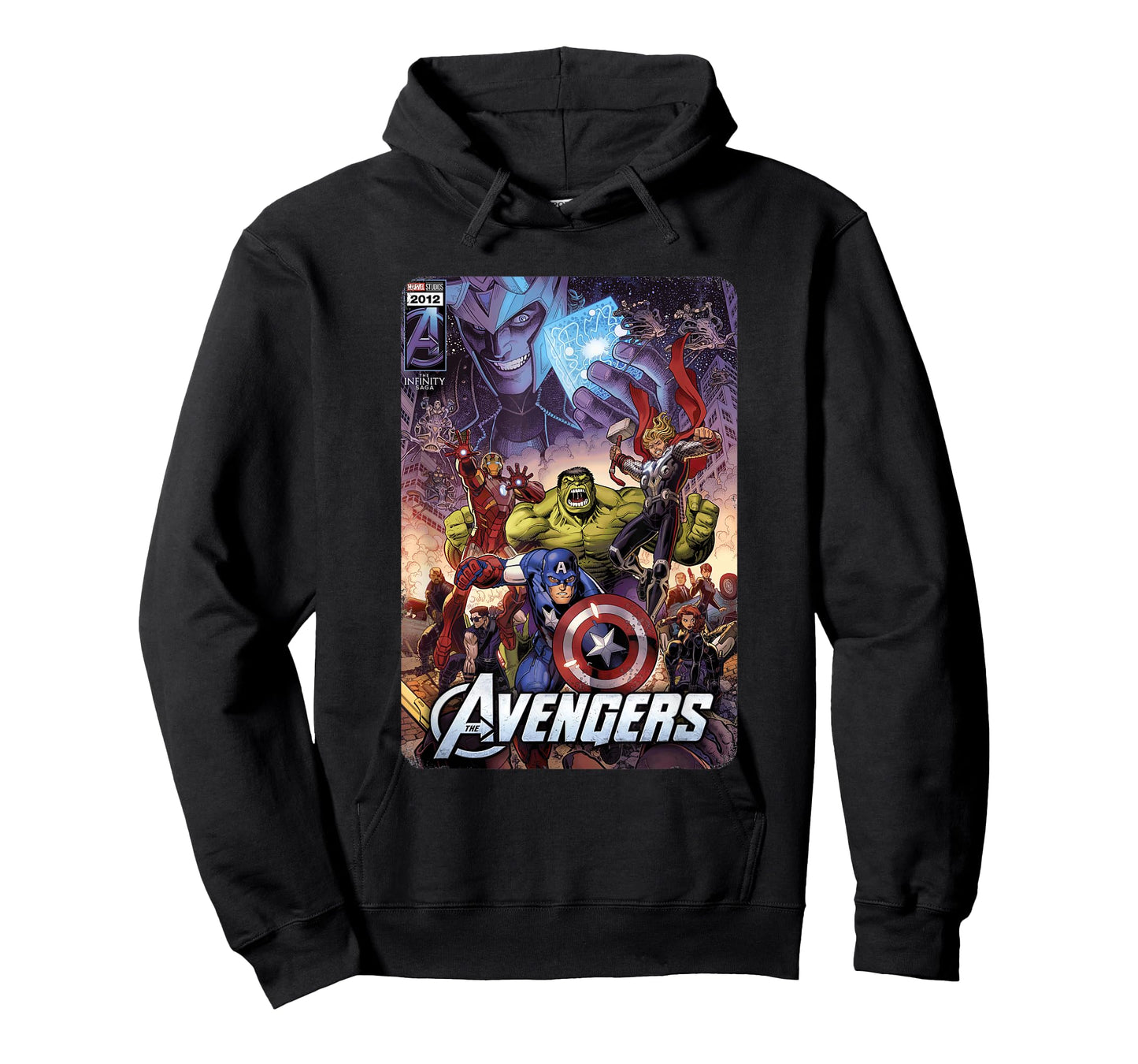 Marvel The Avengers Infinity Saga comic cover T-Shirt