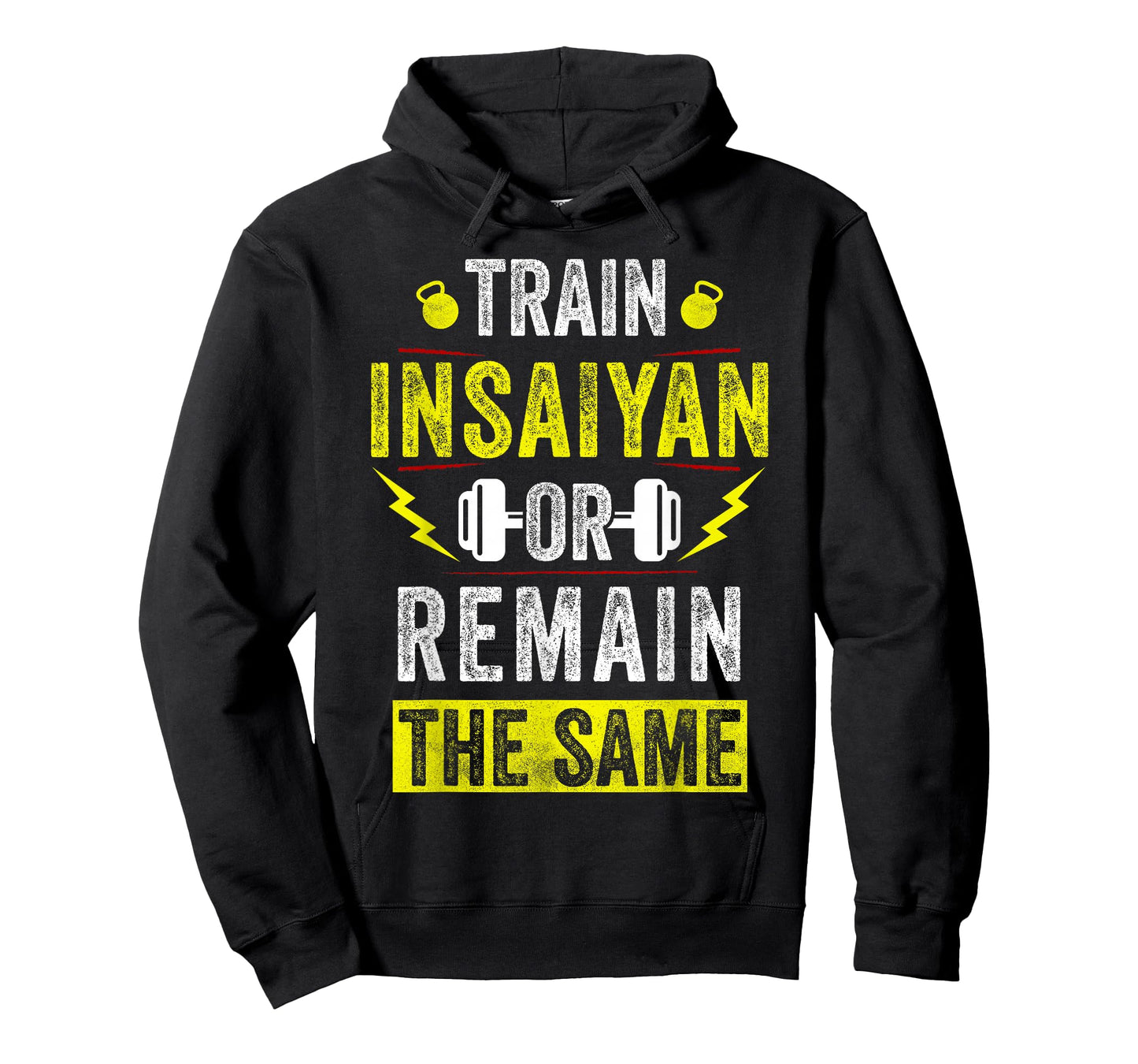 Train Insaiyan Workout Anime Tee Gym Awesome Gifts Idea Mens T-Shirt