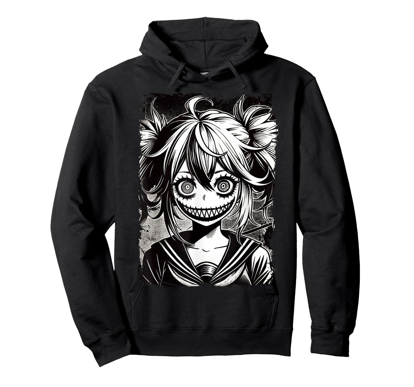 Anime Horror Manga, Aesthetic Japanese Creepy Kawaii Goth T-Shirt