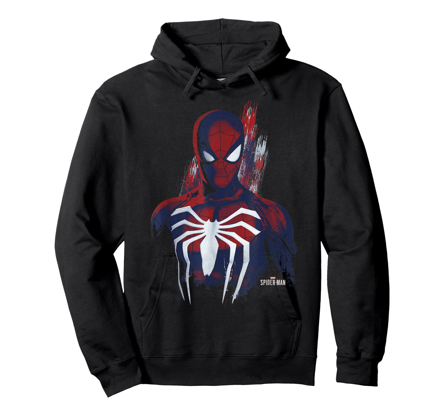 Marvel Spider-Man Game Paint Portrait T-Shirt