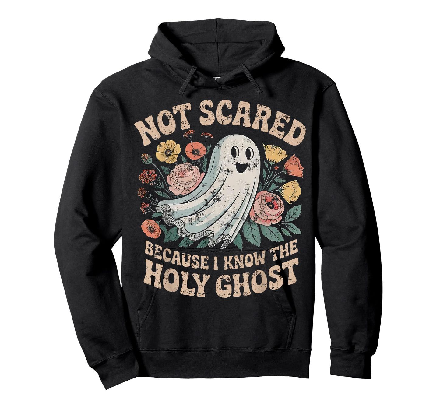 Not Scared Because I Know The Holy Ghost Christian Halloween T-Shirt