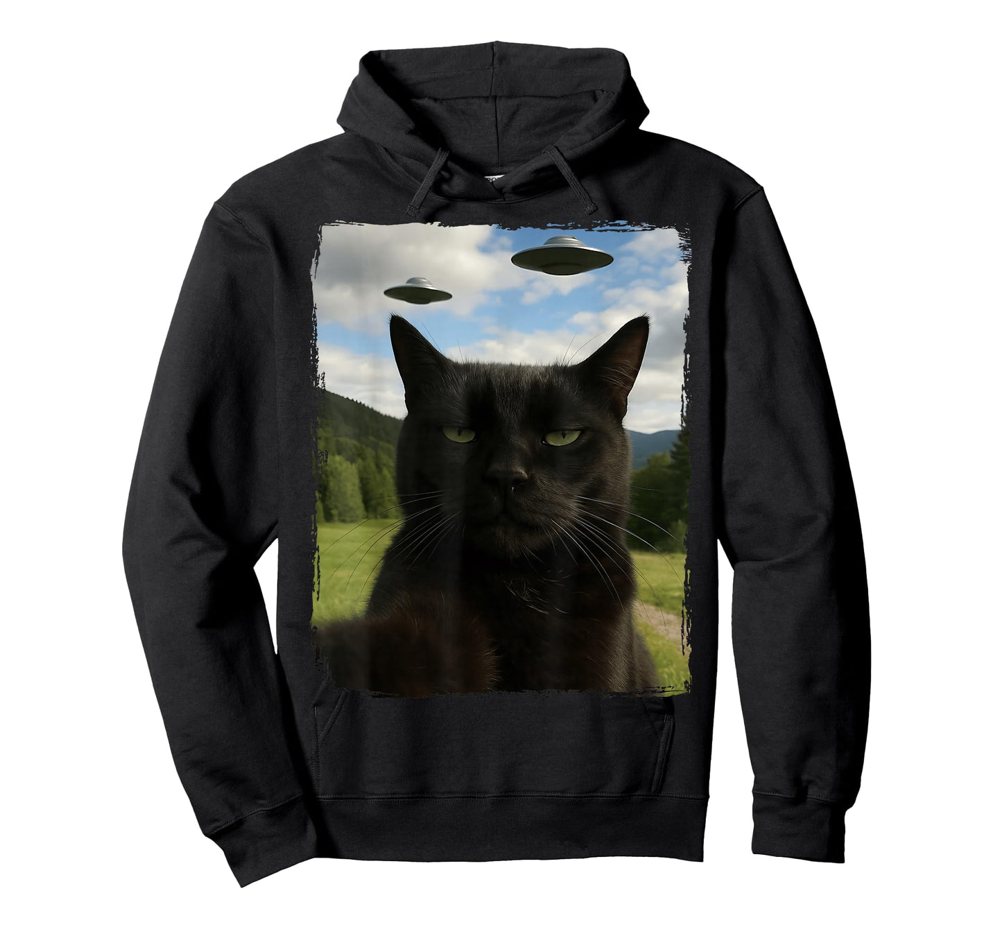 Cat UFO T-Shirt