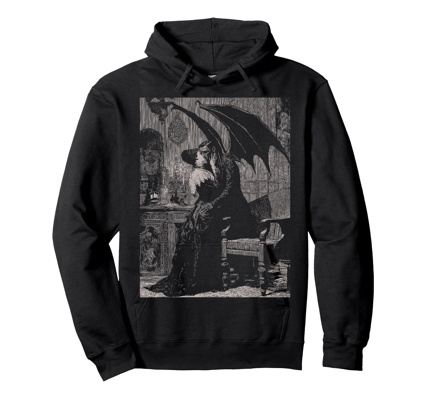 Vampires Kiss | Romantic Goth Gothic Grunge Alt Aesthetic T-Shirt