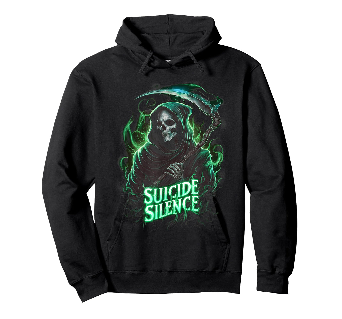 Suicide Silence Grim Reaper Occult Gothic Horror T-Shirt