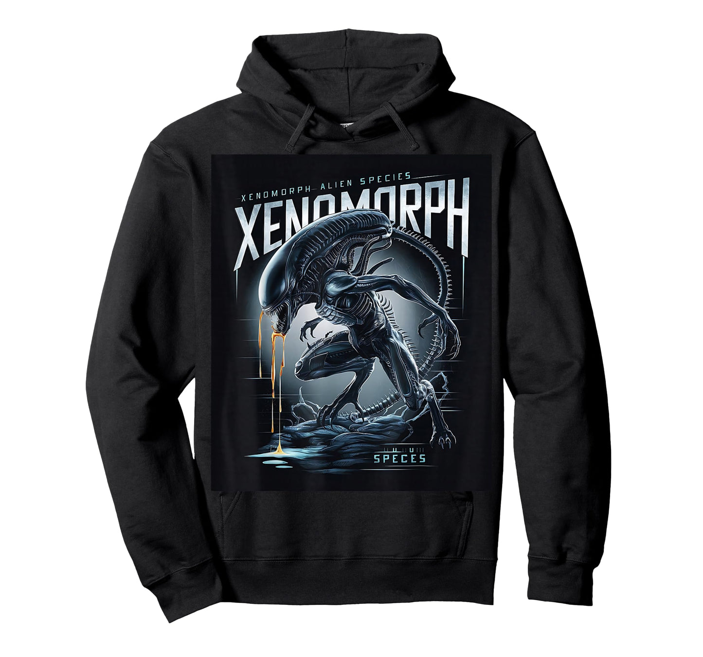 Alien 45th Anniversary Xenomorph 1979 Movie Poster In Space T-Shirt